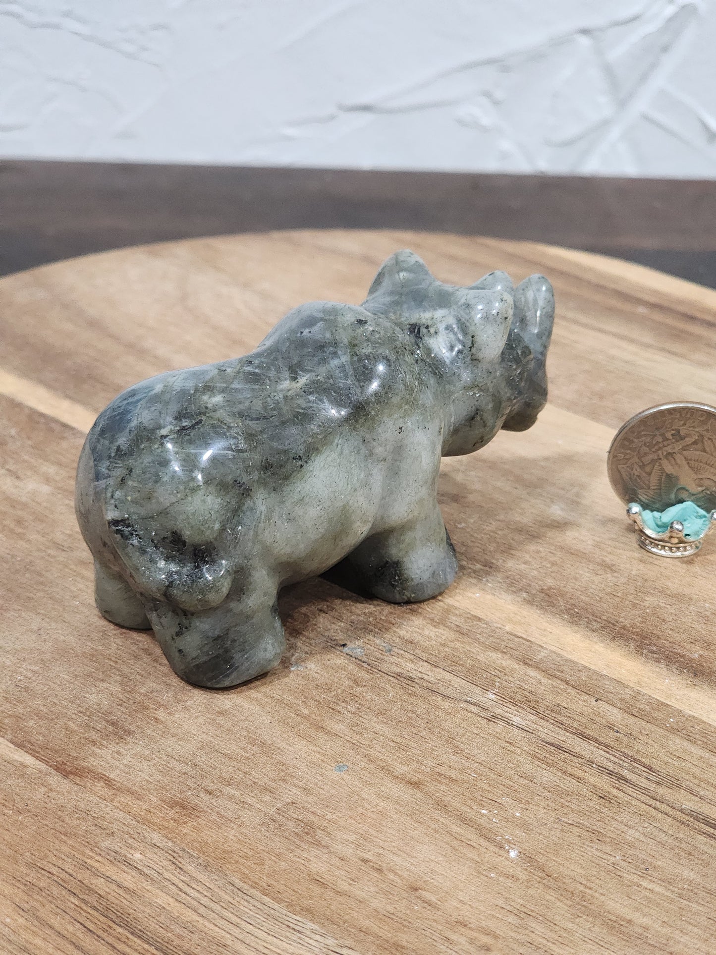 Labradorite rhino
