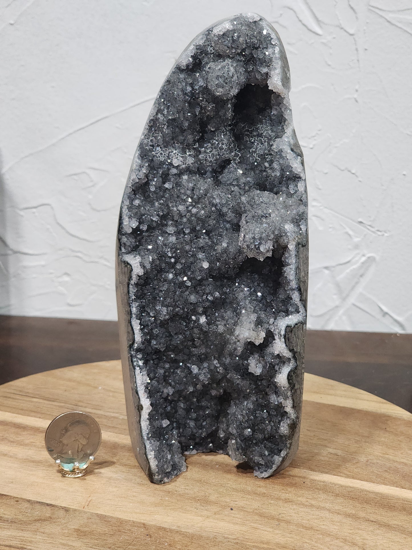 Amethyst base cut