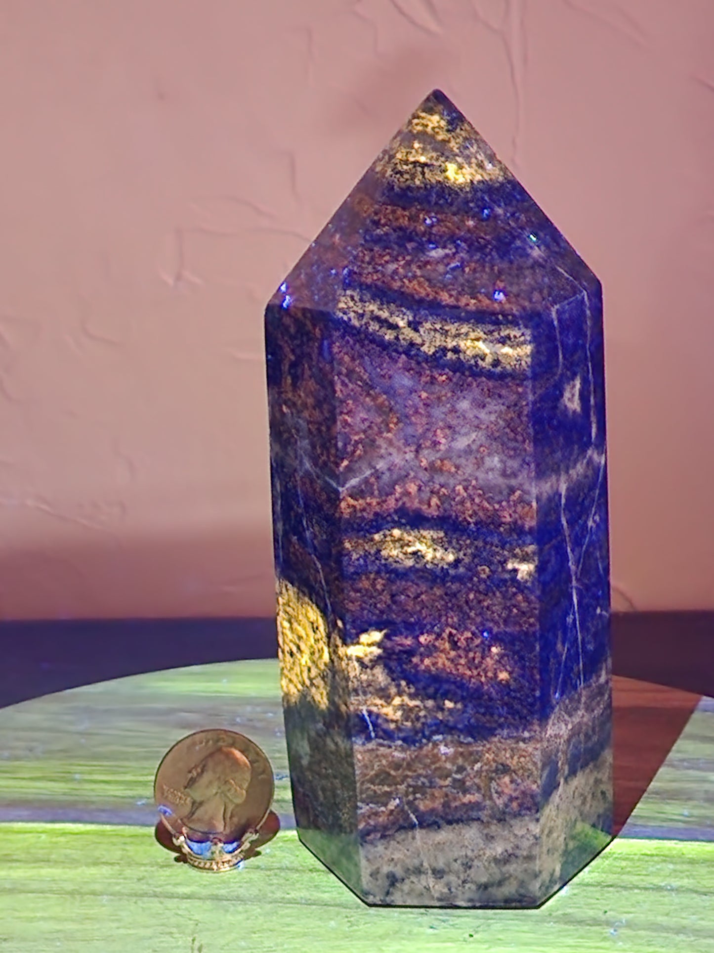 Lapis lazuli tower