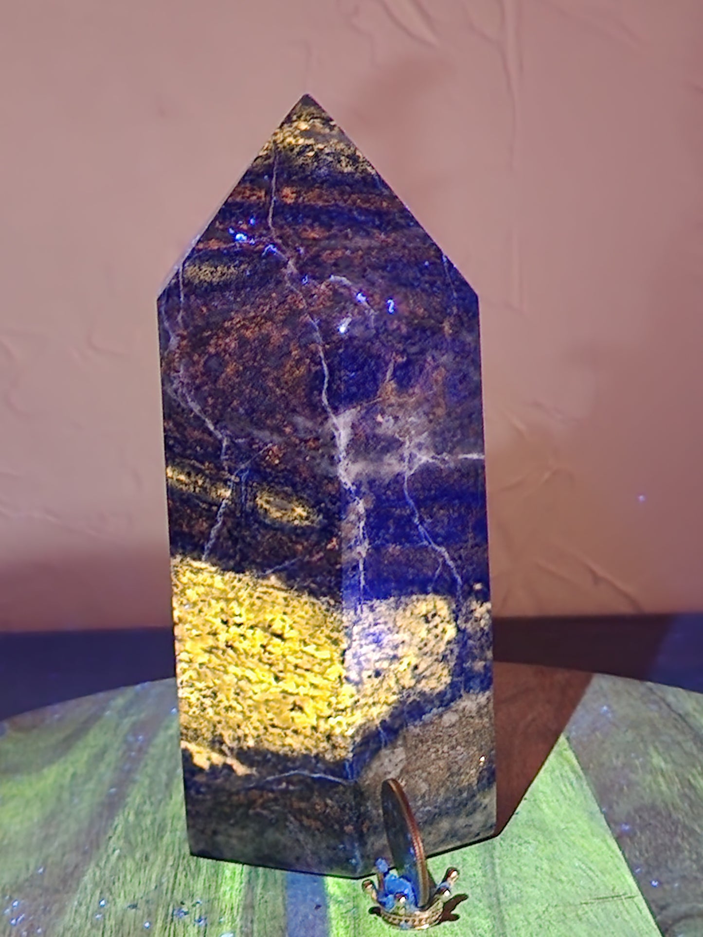 Lapis lazuli tower