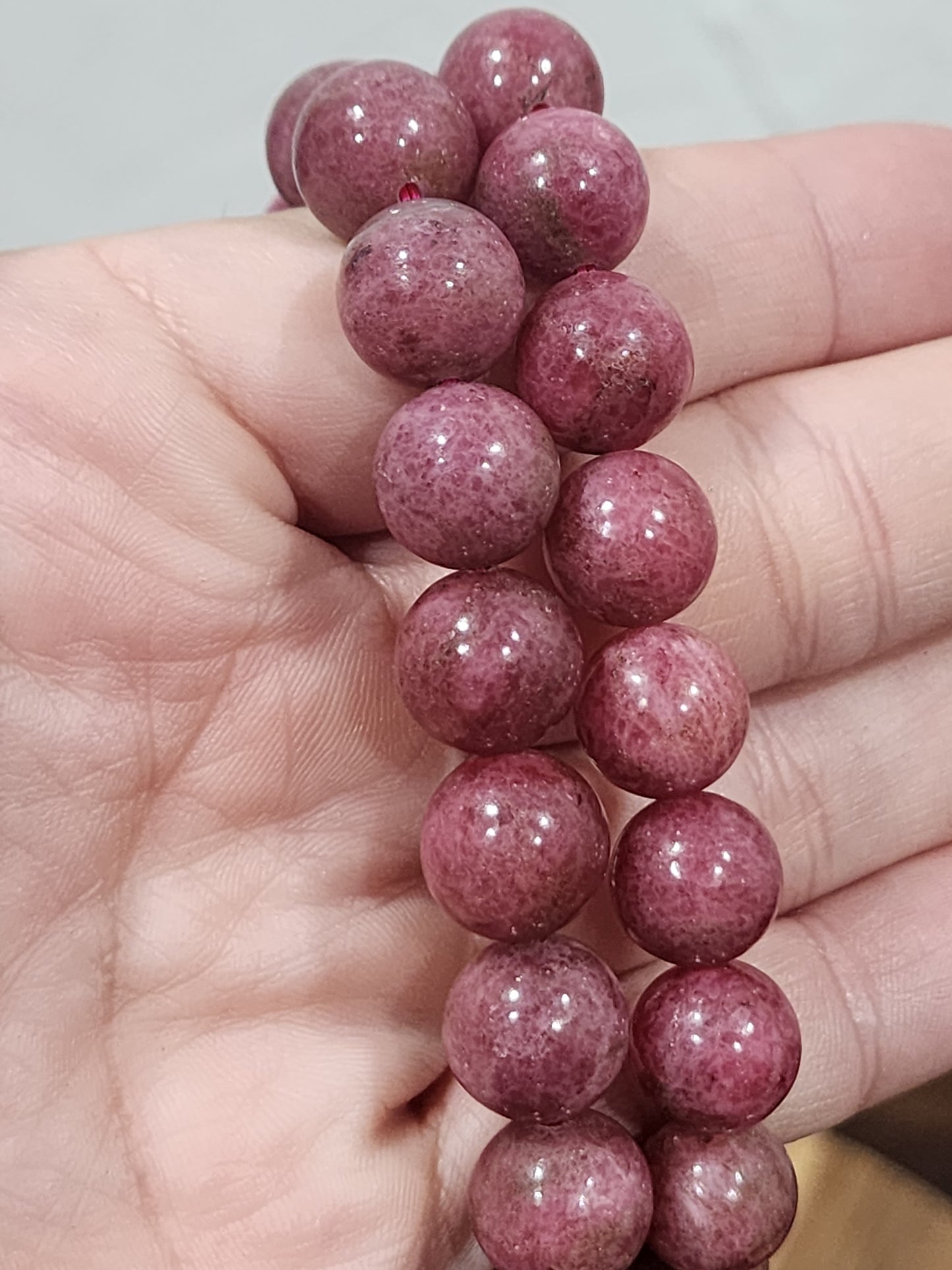 High quality rhodonite bracelet
