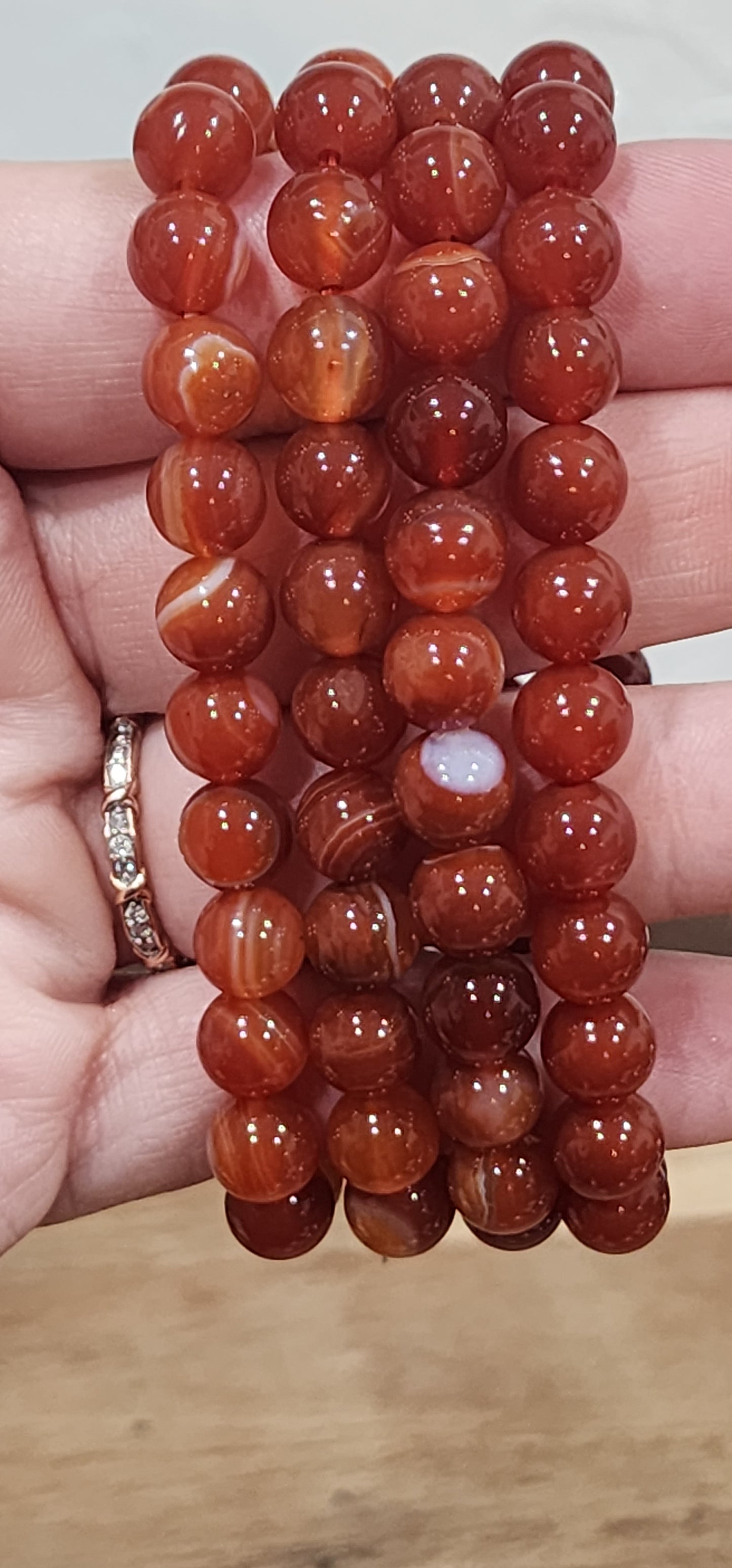 Carnelian bracelet