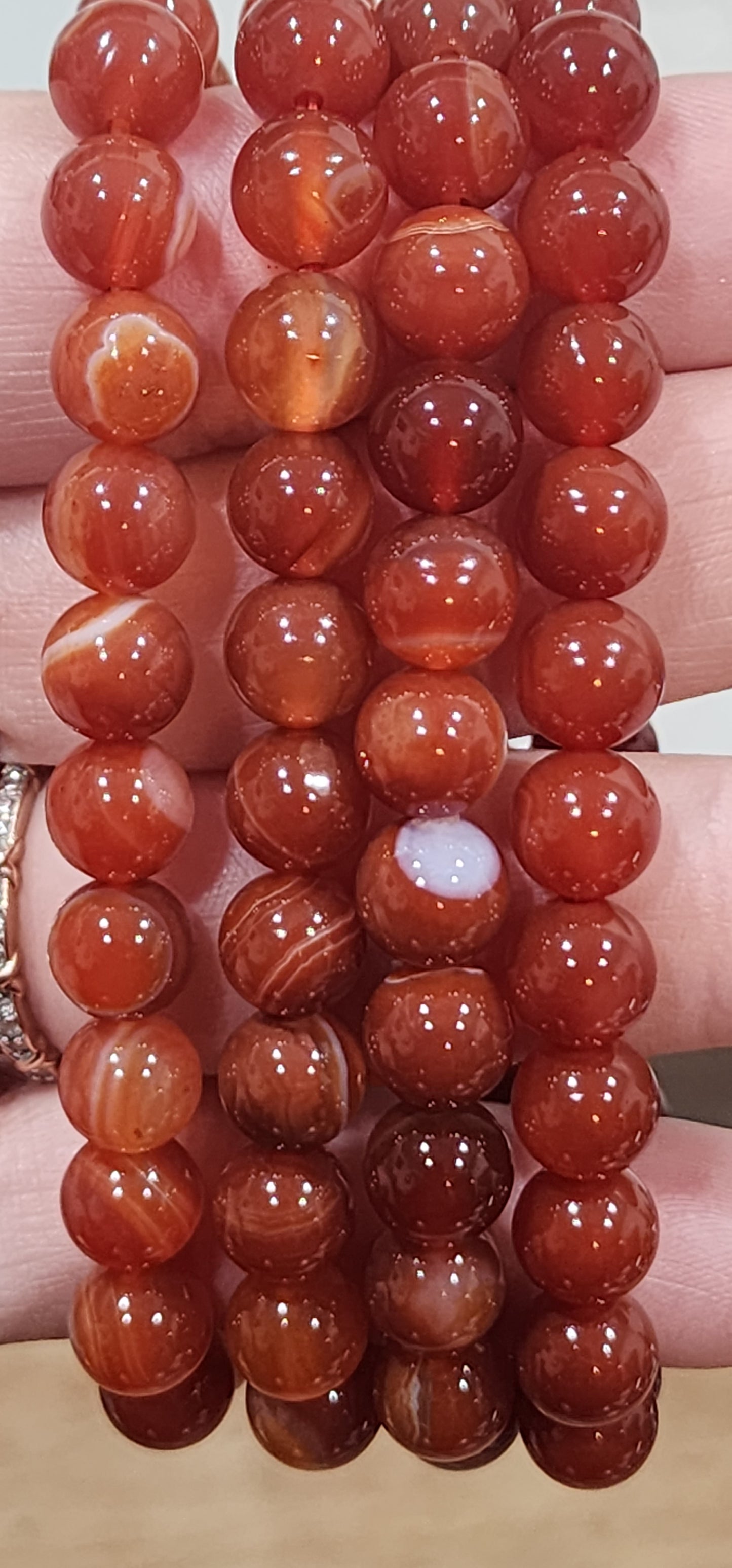 Carnelian bracelet