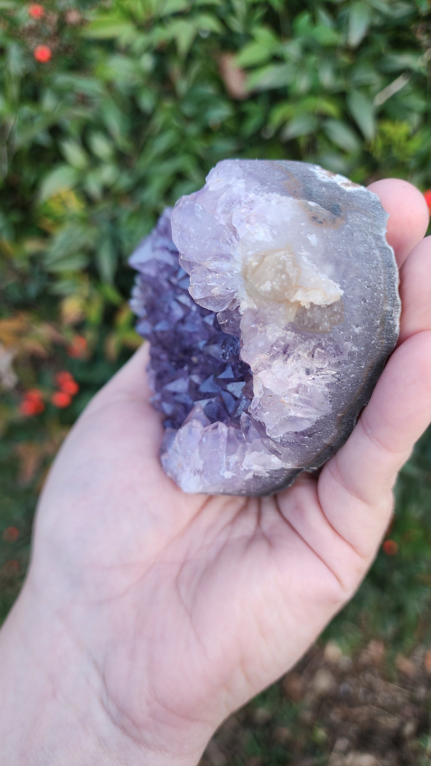 Amethyst heart