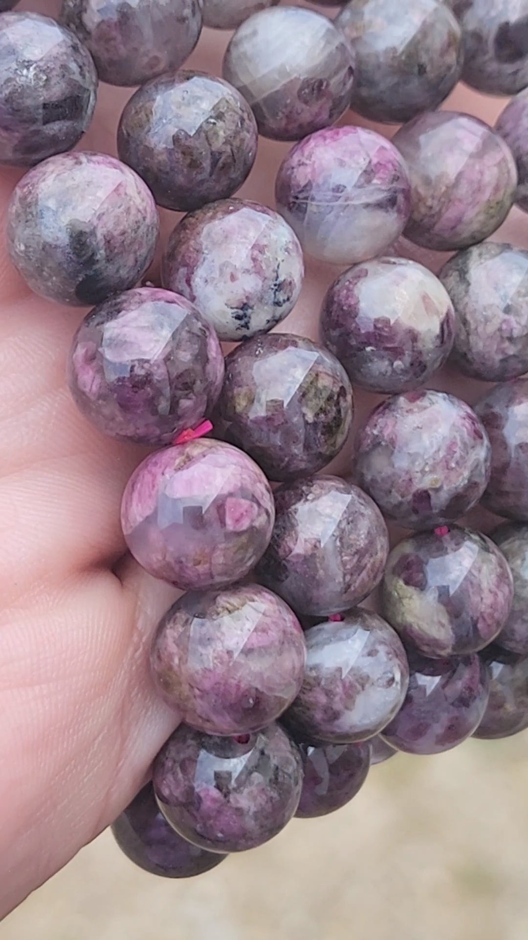 Plum Tourmaline Bracelet