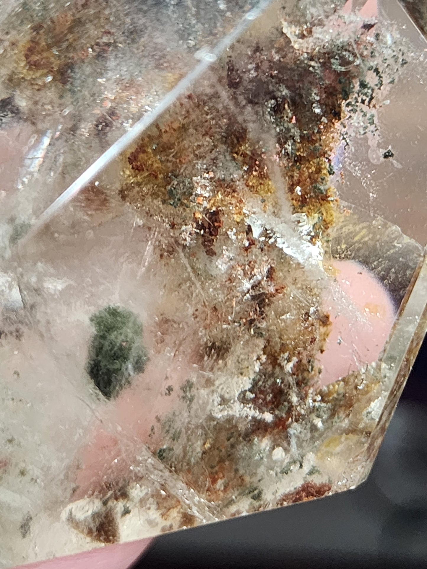 Garden quartz freeform