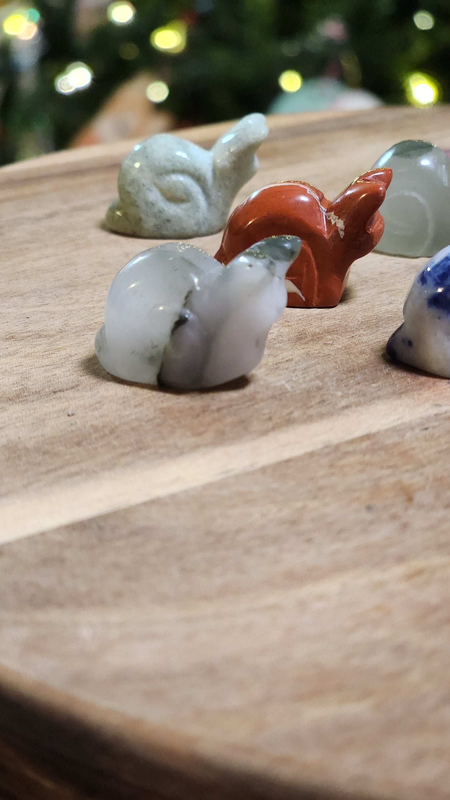 Mini snail carving
