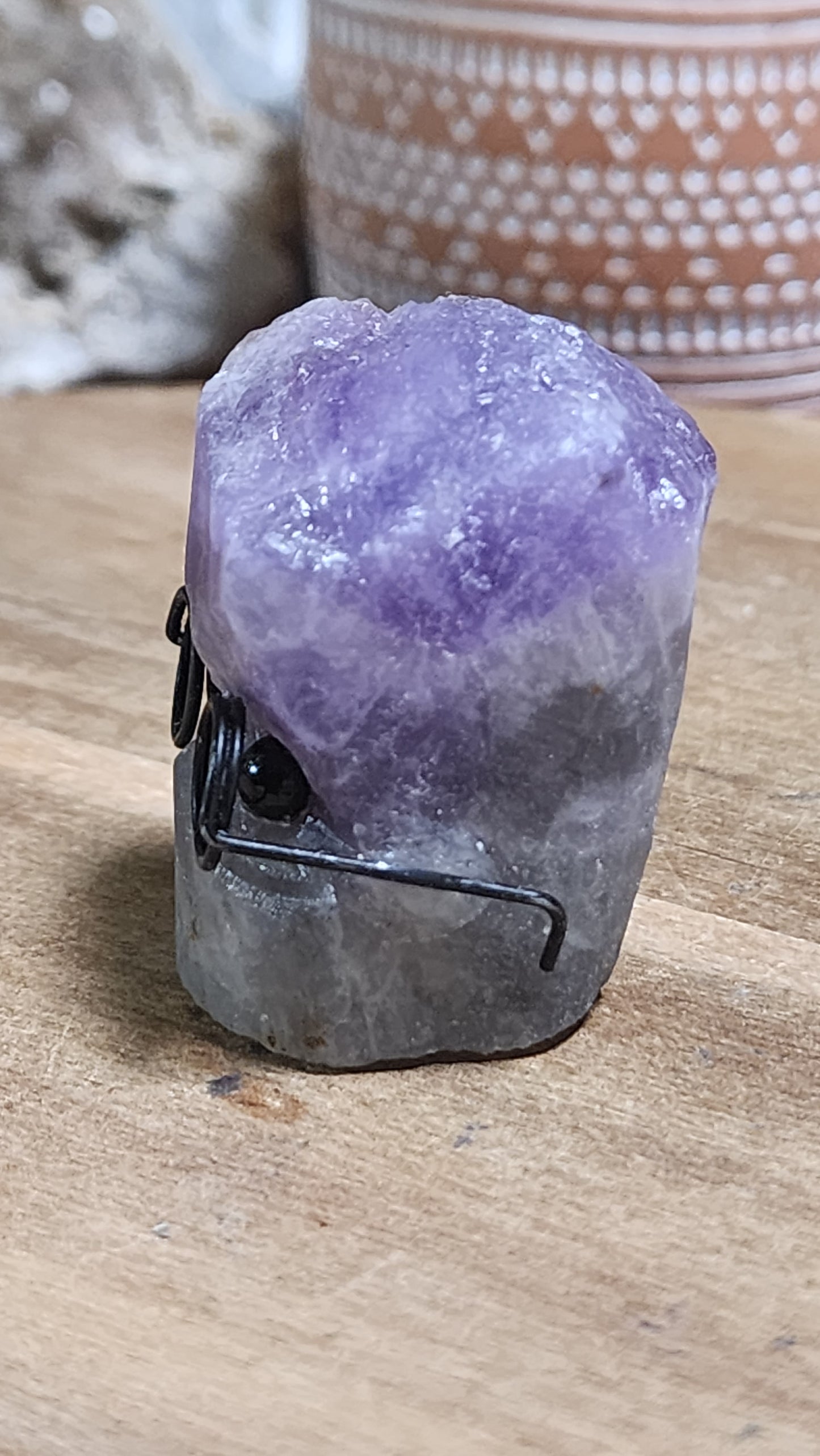 Amethyst rock buddy