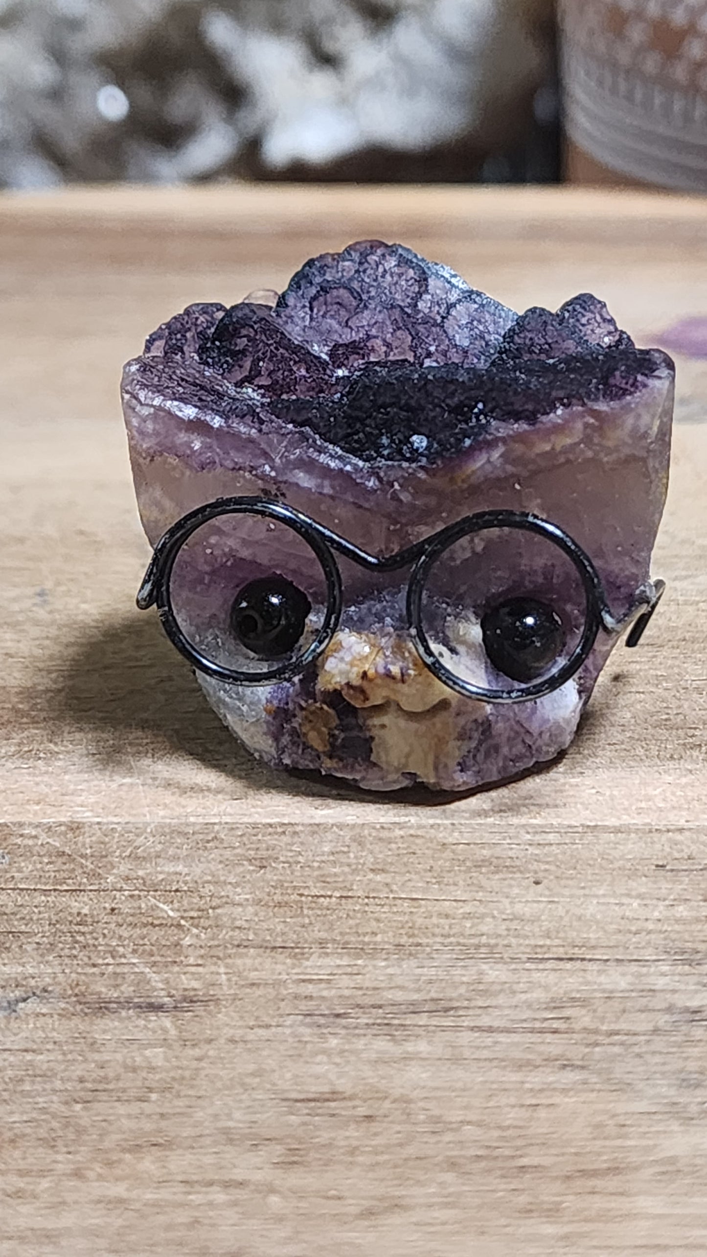 Amethyst rock buddy