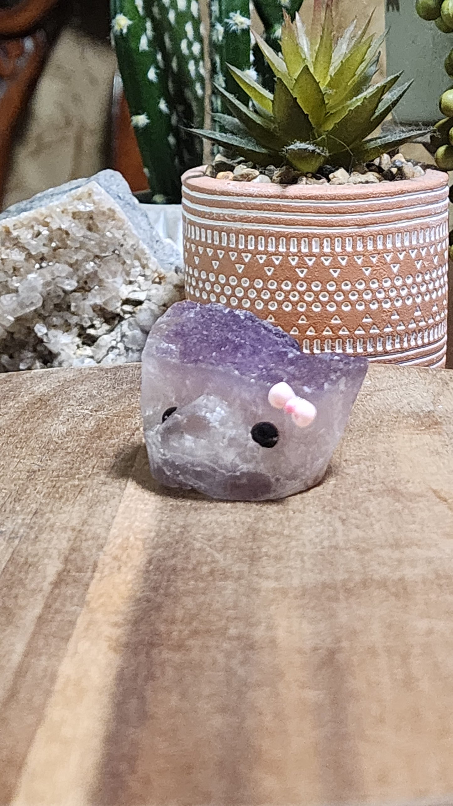 Amethyst rock buddy