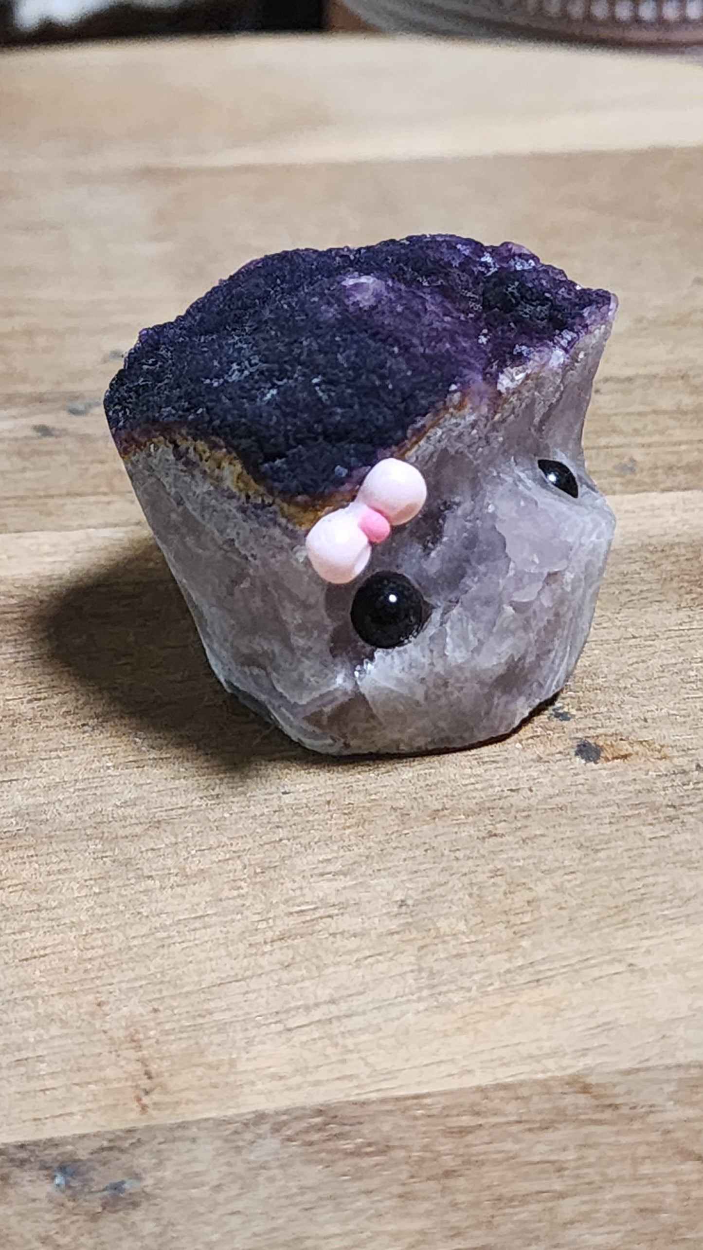Amethyst rock buddy