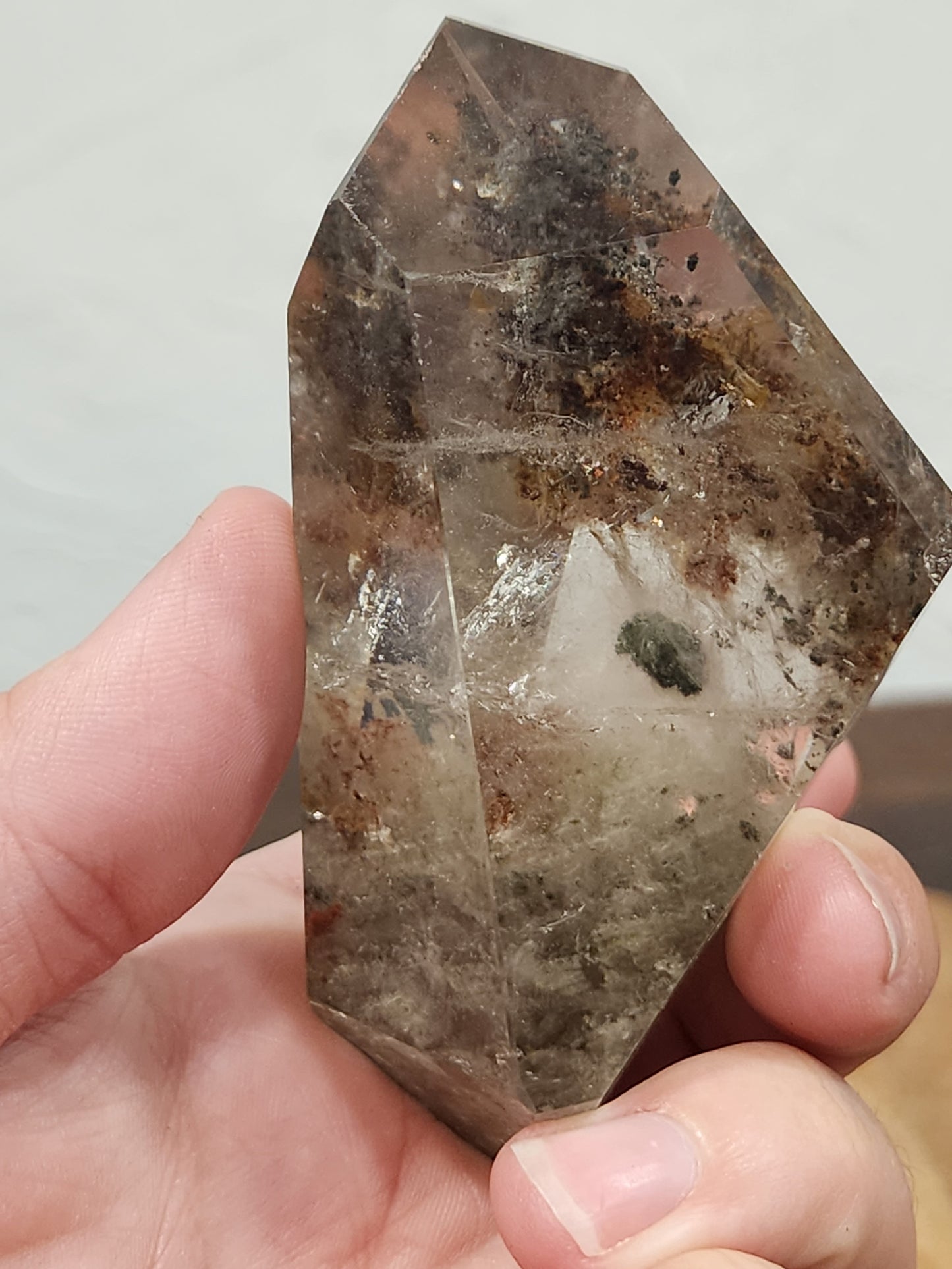 Garden quartz freeform