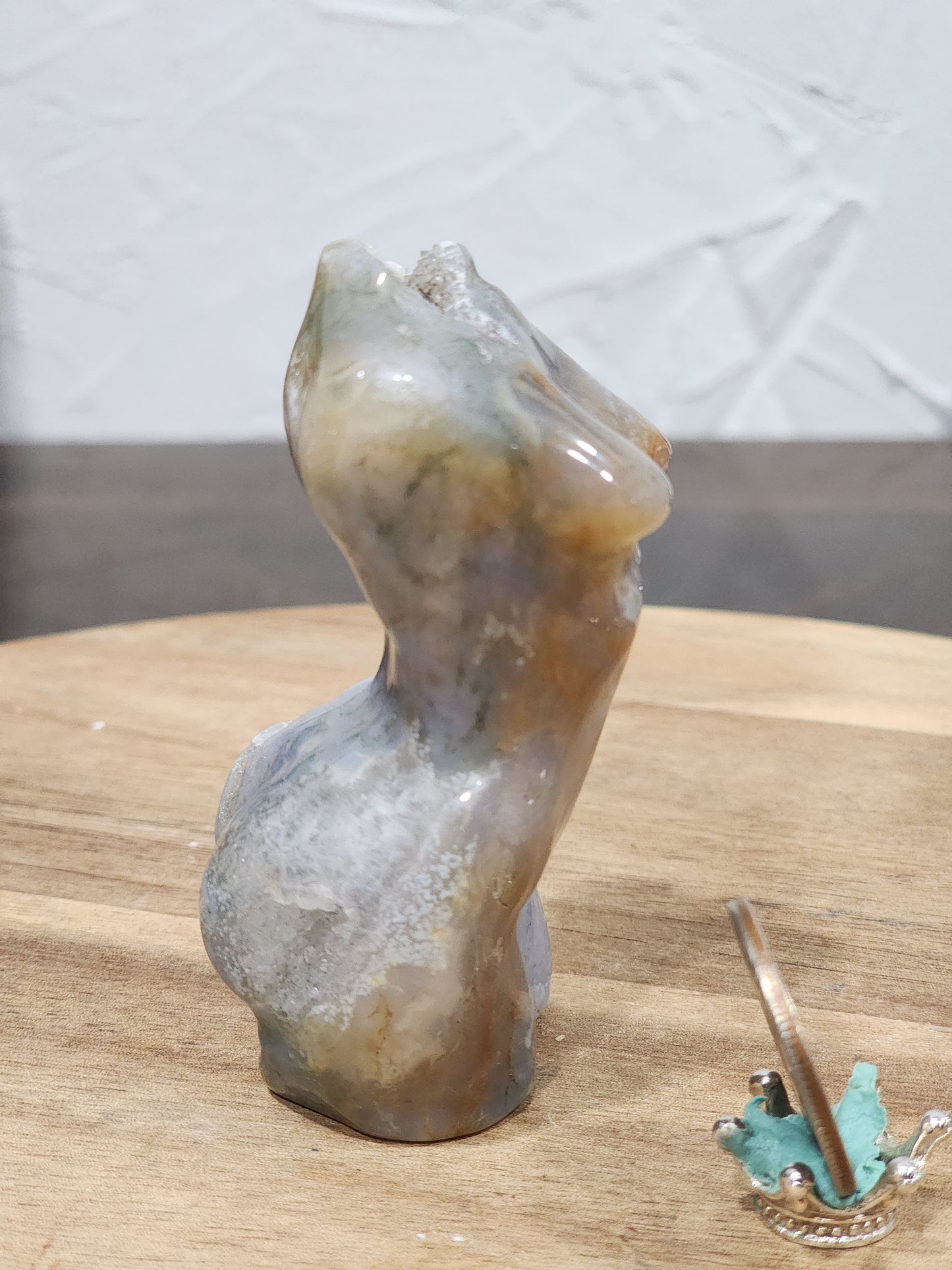 Moss agate lady body