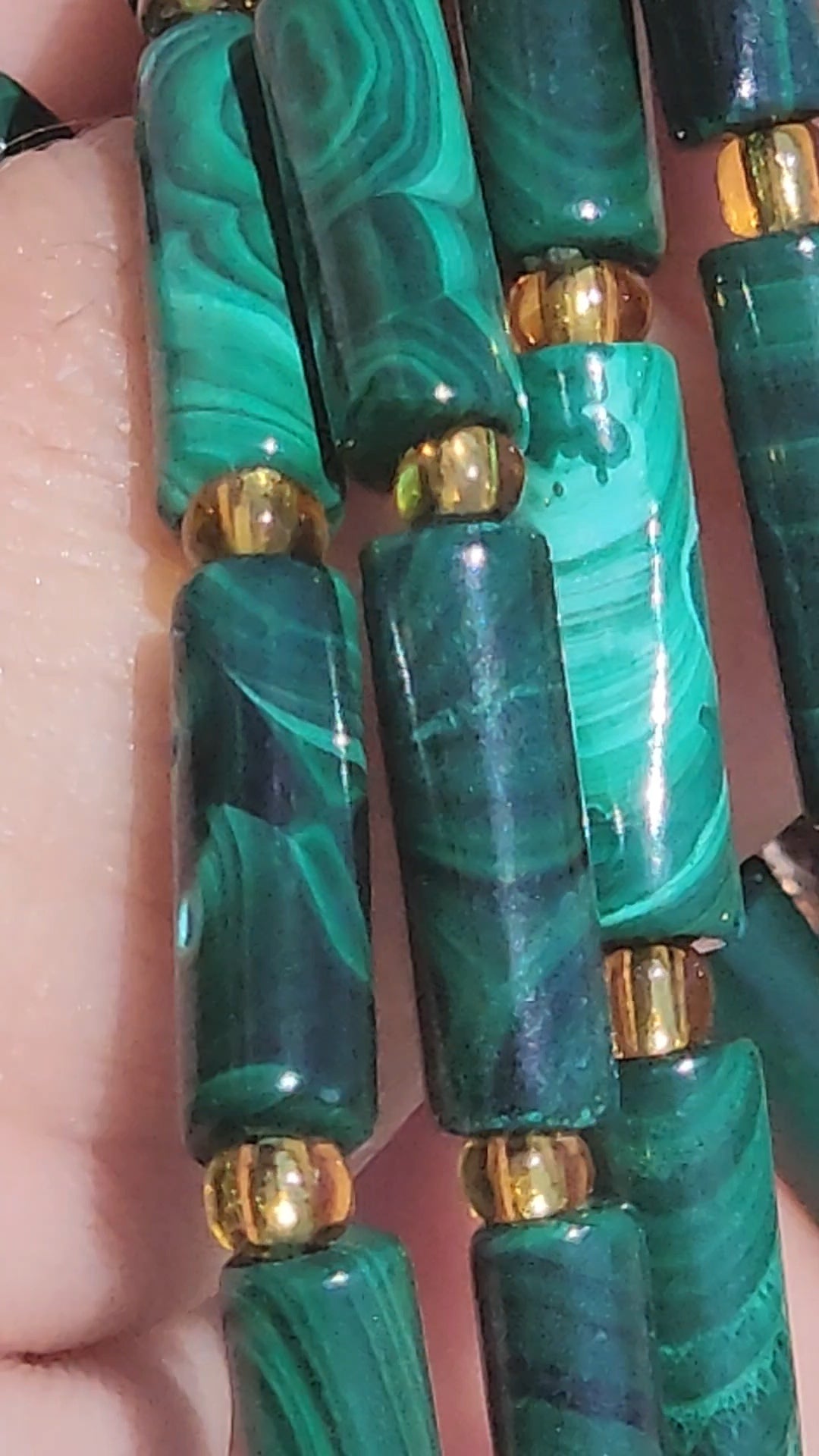 Malachite bracelet