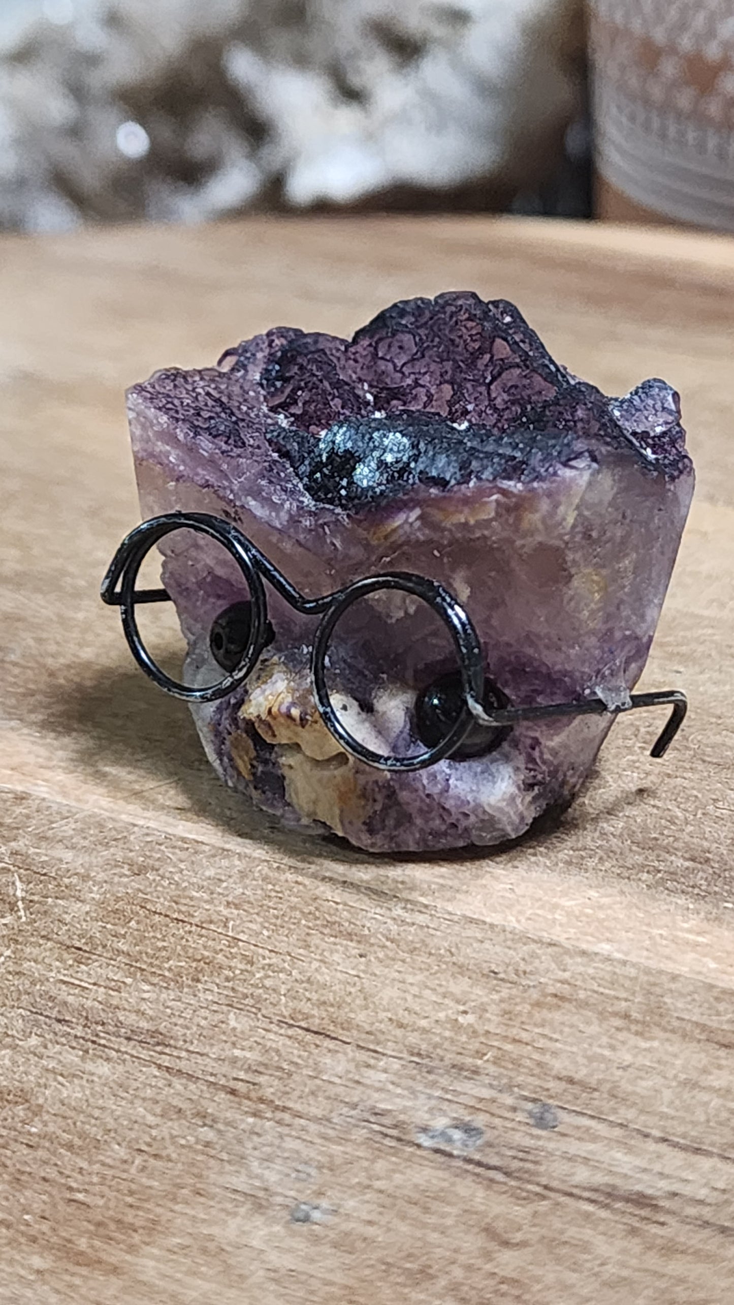 Amethyst rock buddy