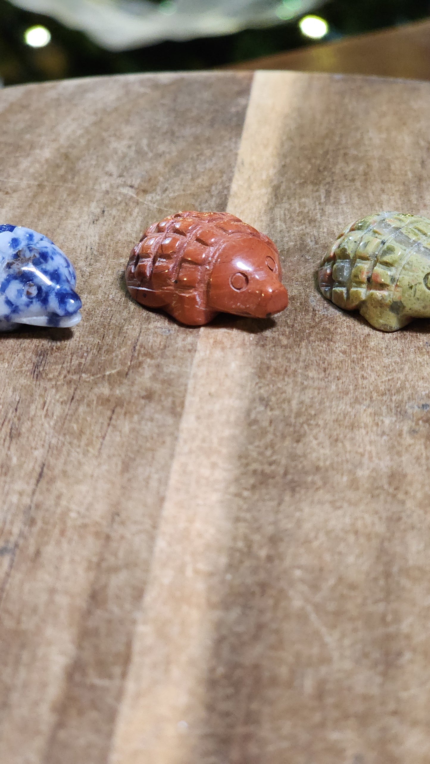 Mini hedgehog carving