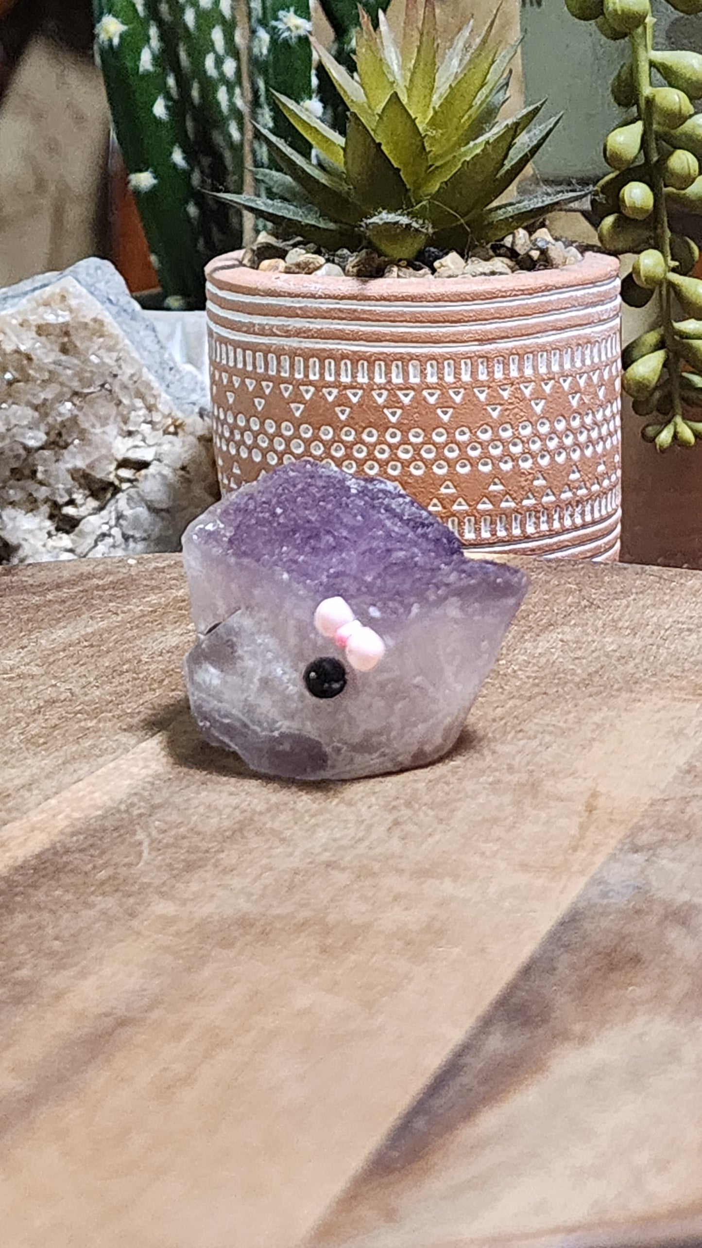 Amethyst rock buddy