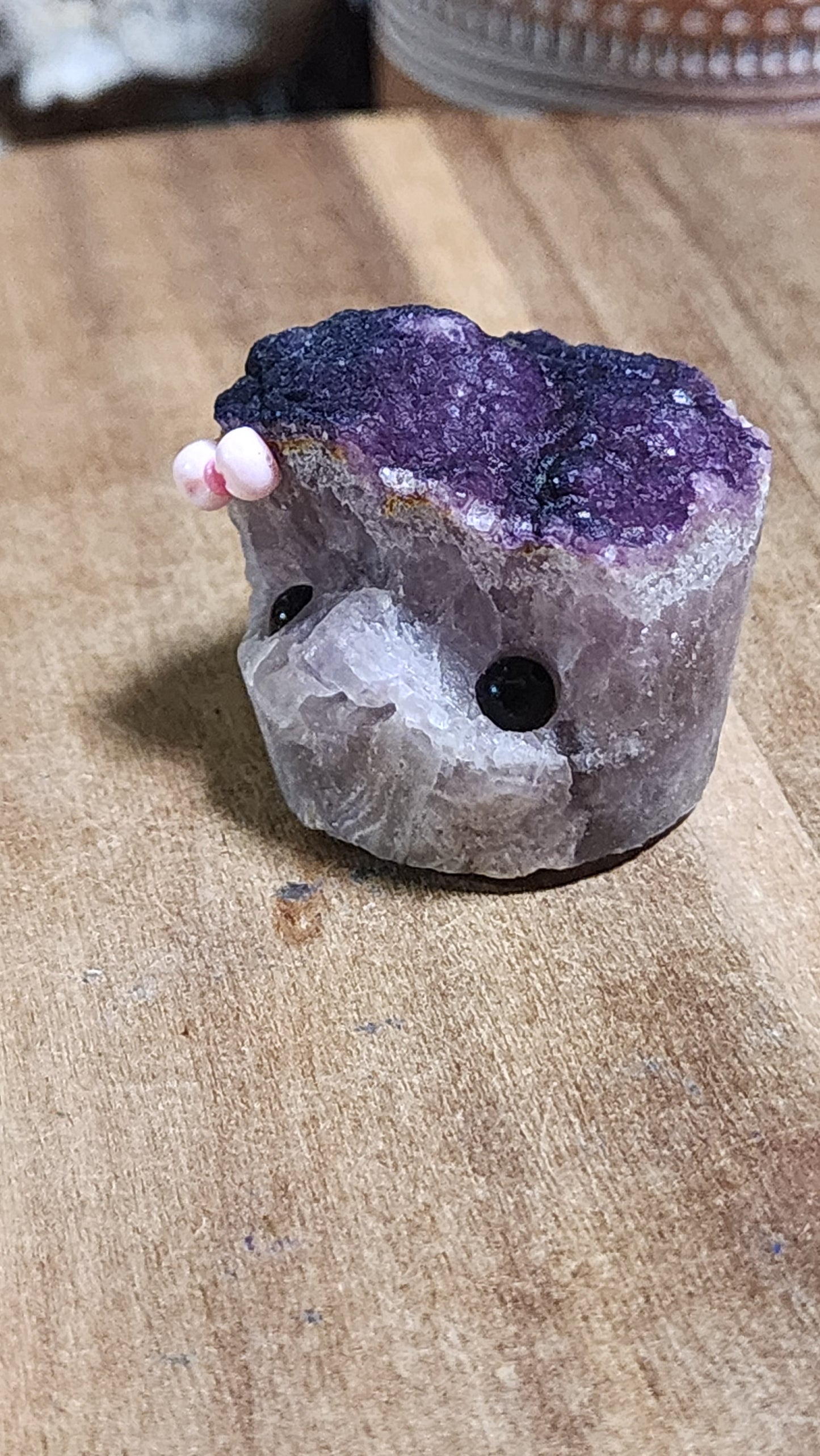Amethyst rock buddy