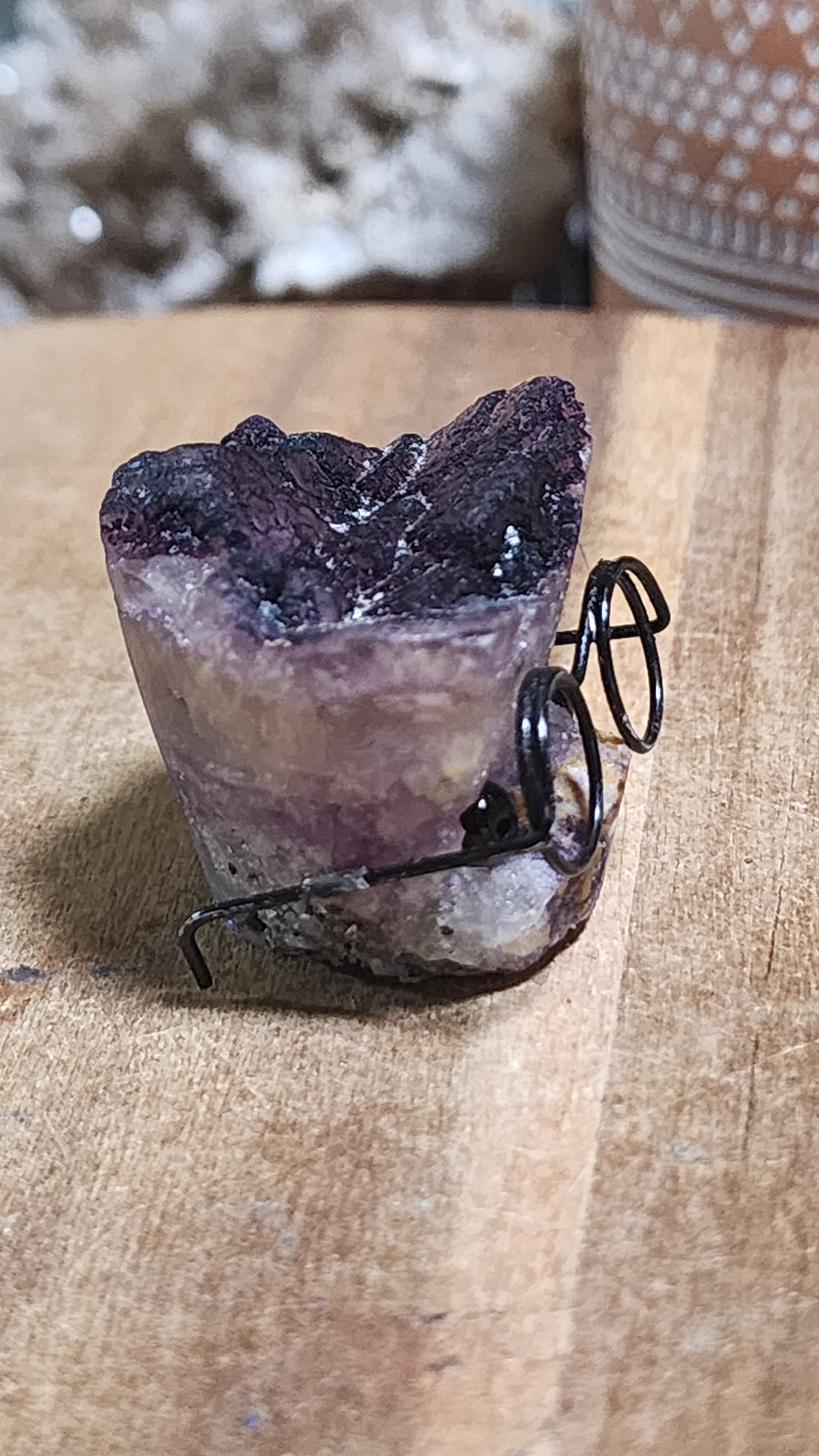 Amethyst rock buddy