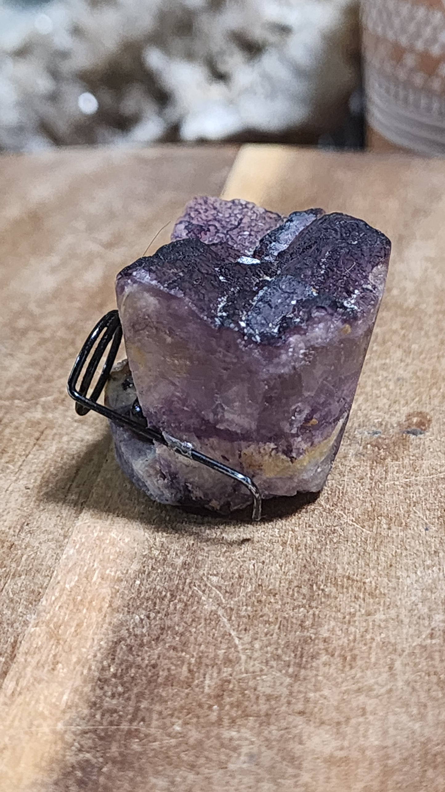 Amethyst rock buddy