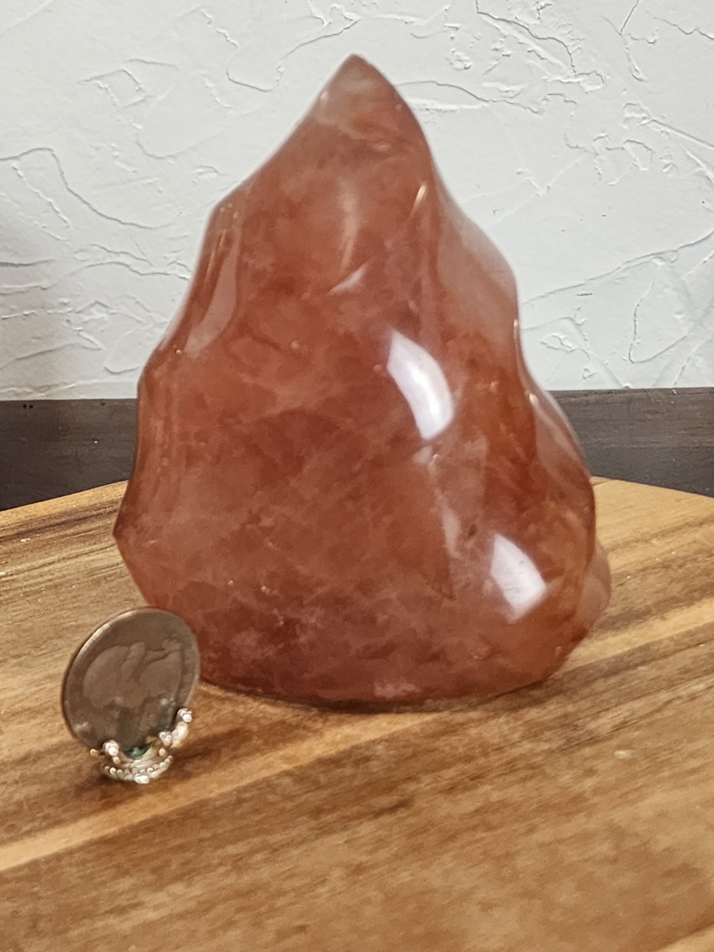 Fire quartz flame