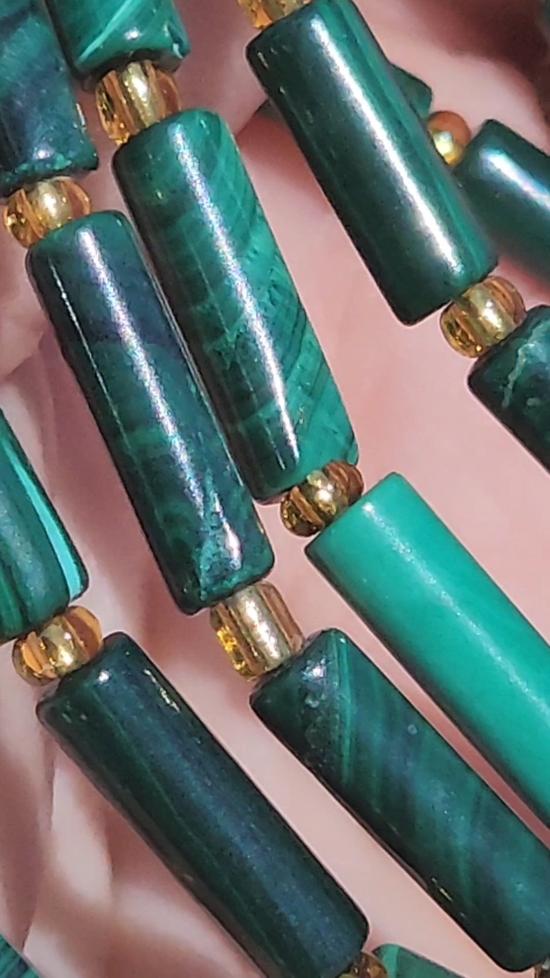 Malachite bracelet