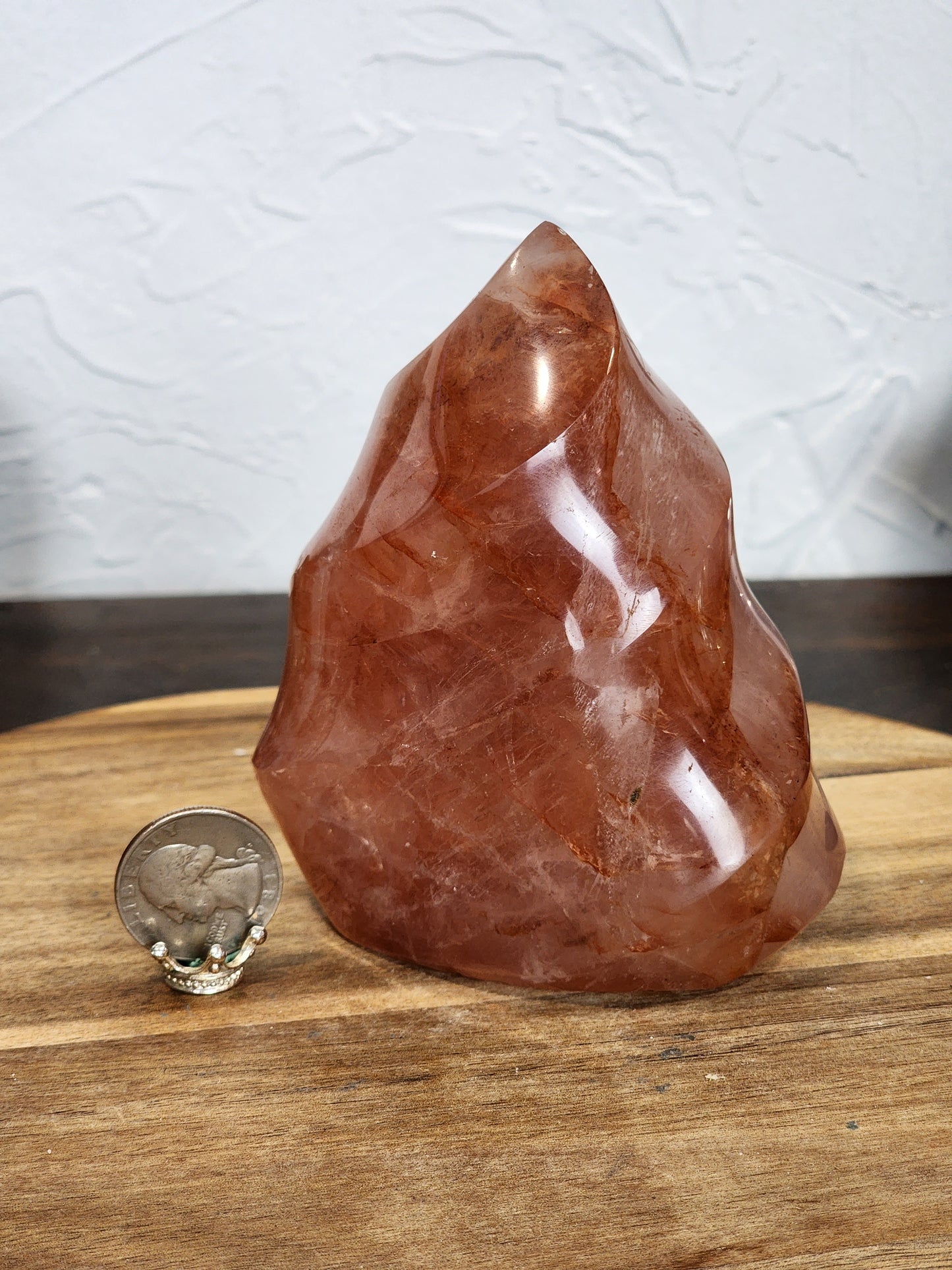Fire quartz flame