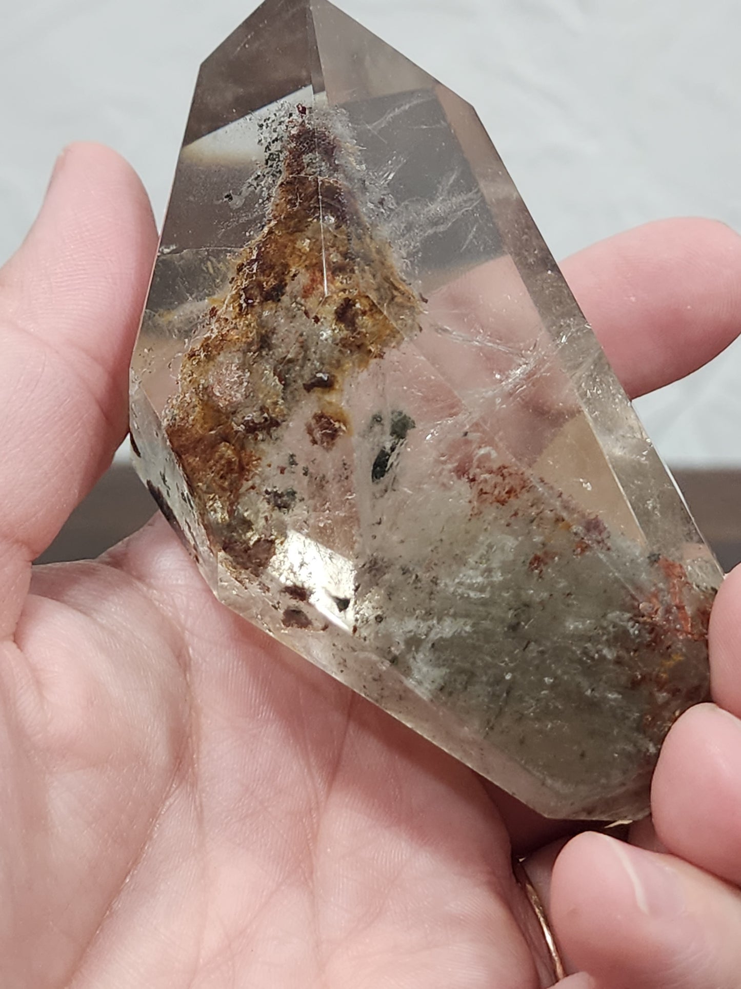 Garden quartz freeform