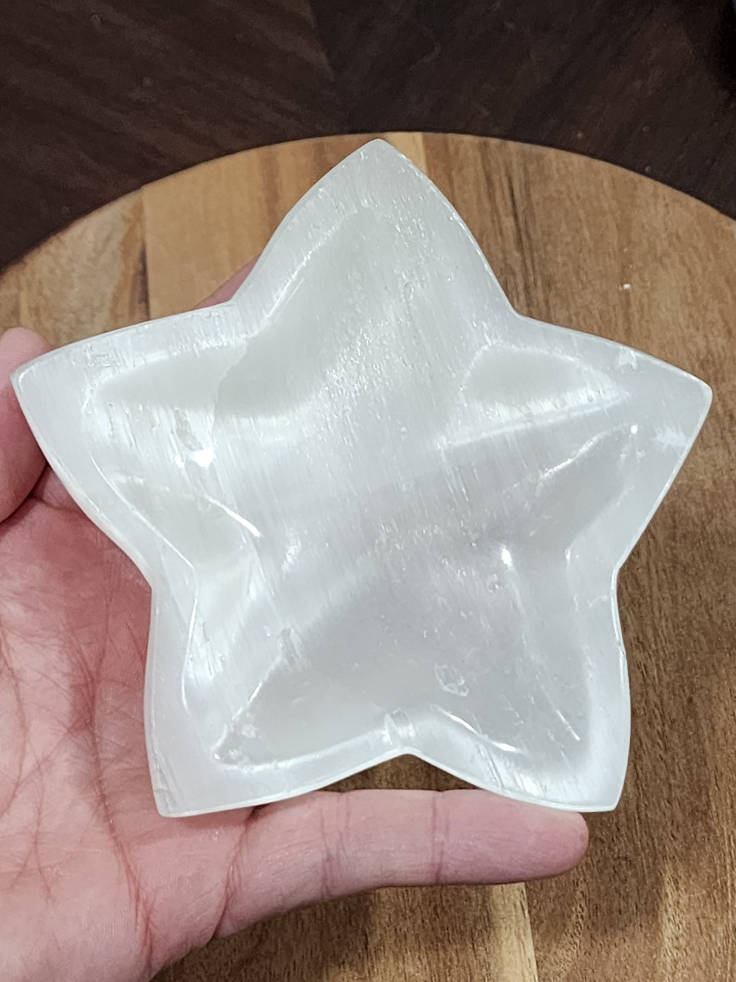 Selenite bowl