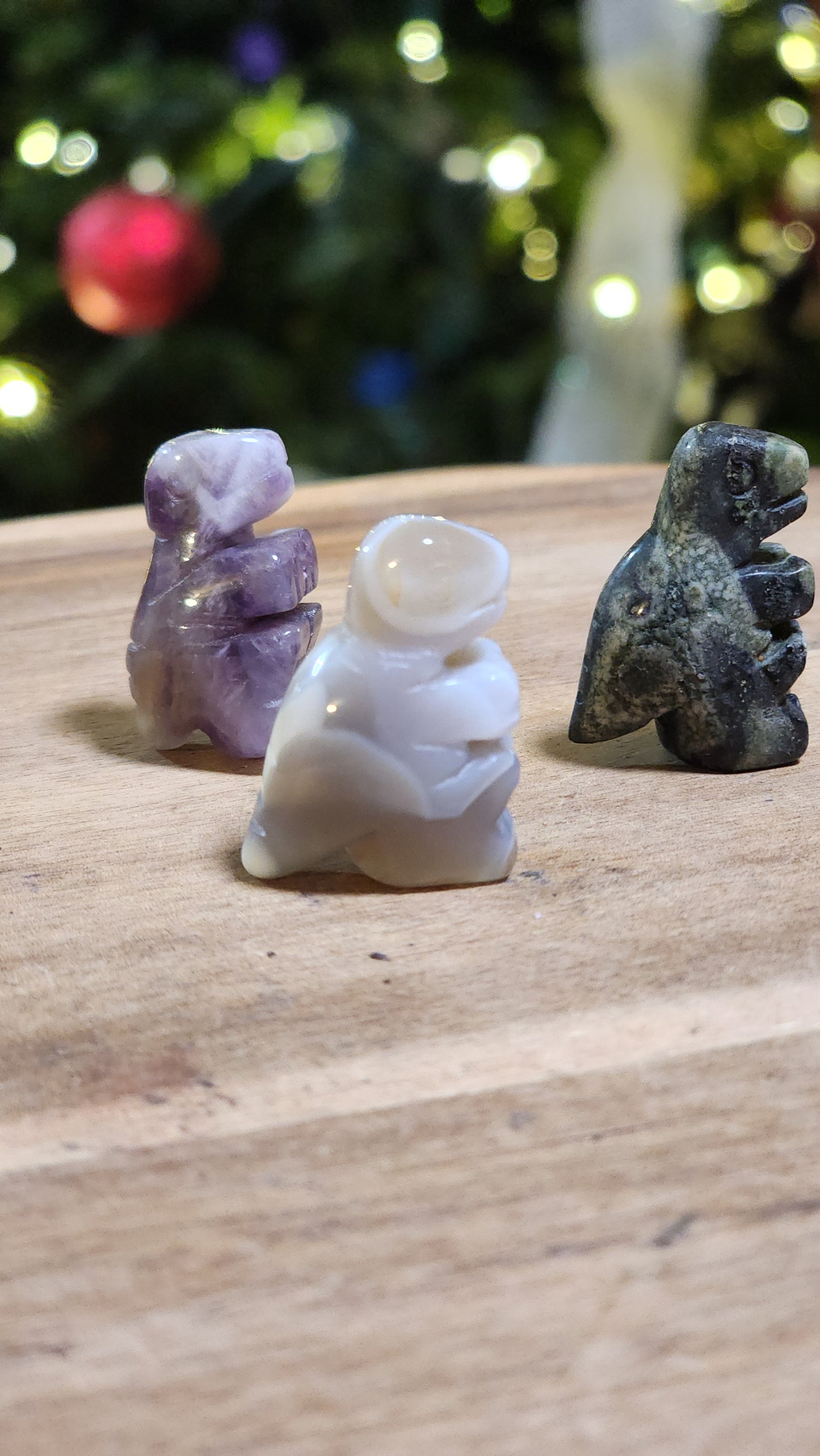 Mini dino carving
