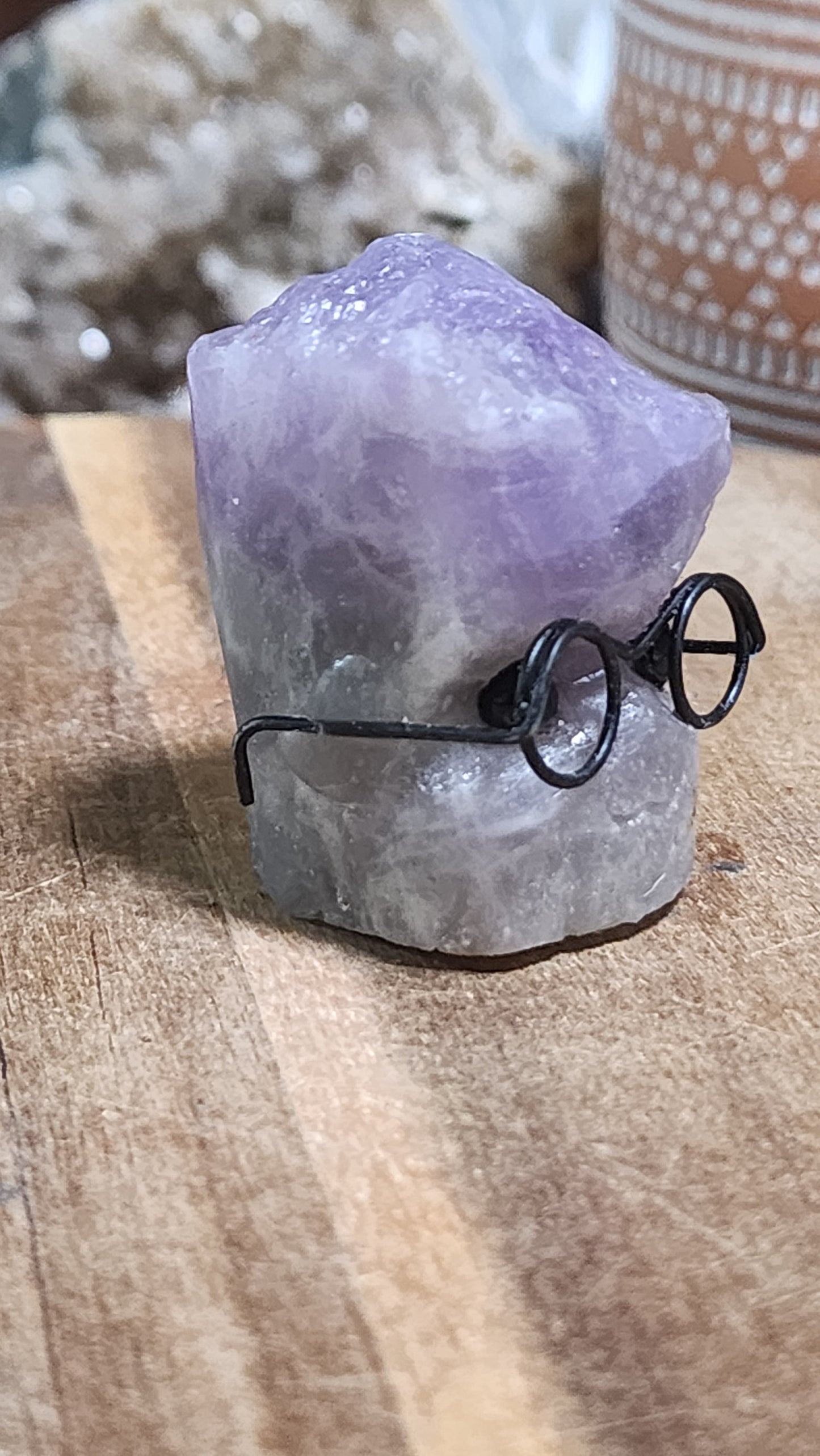 Amethyst rock buddy