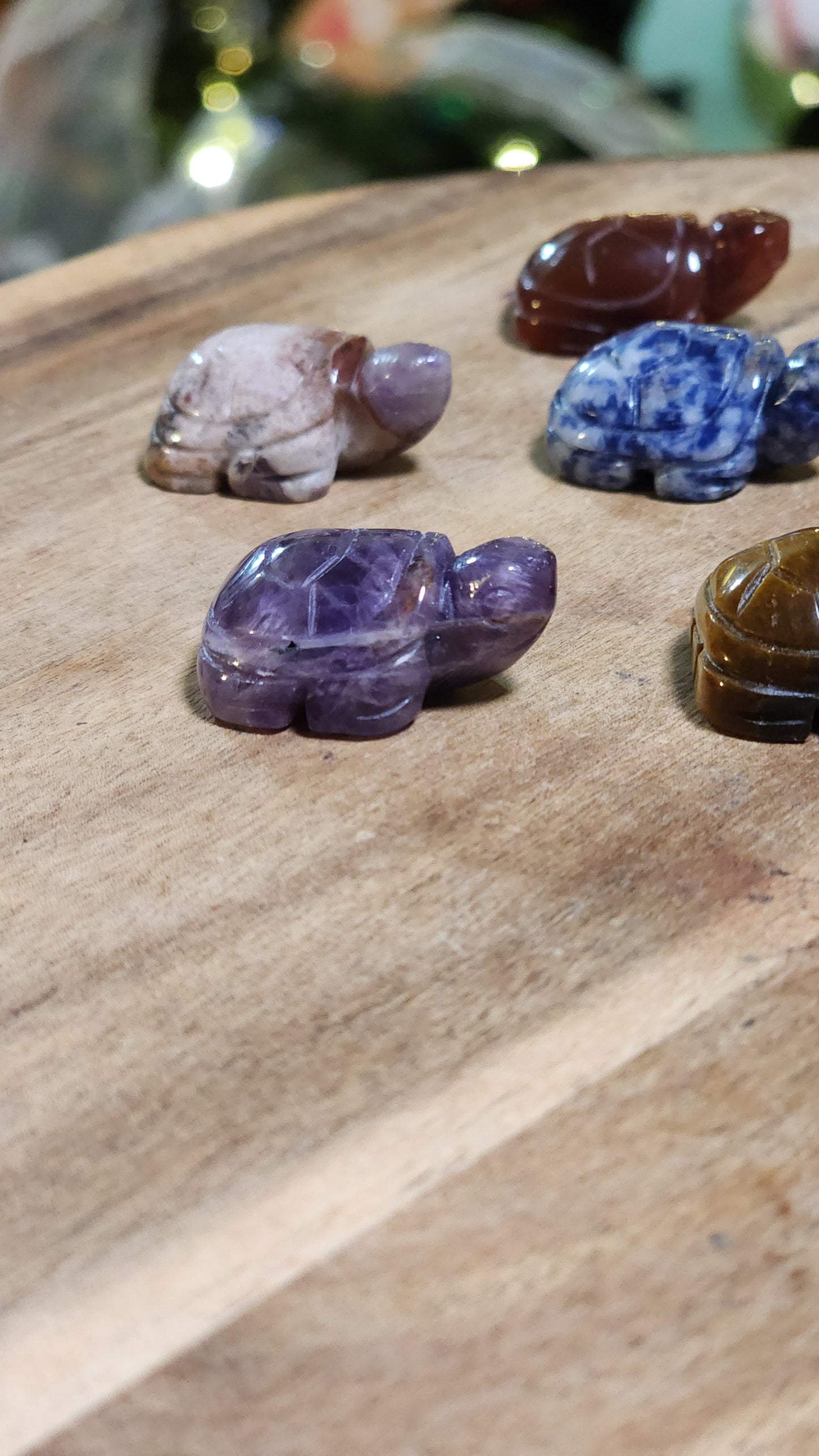 Mini turtle carving