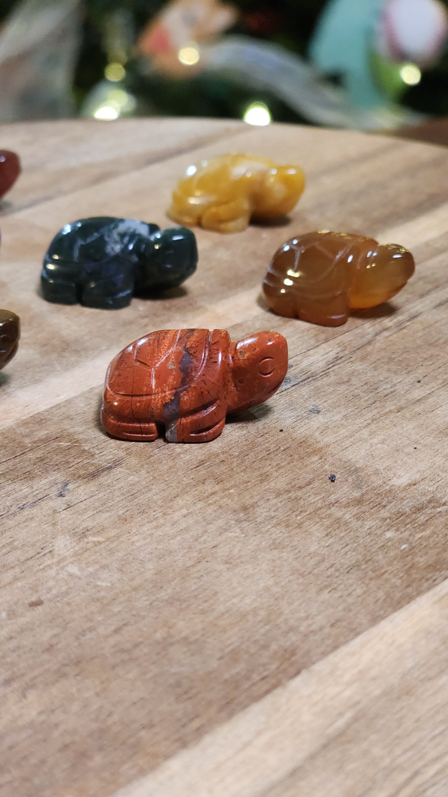 Mini turtle carving