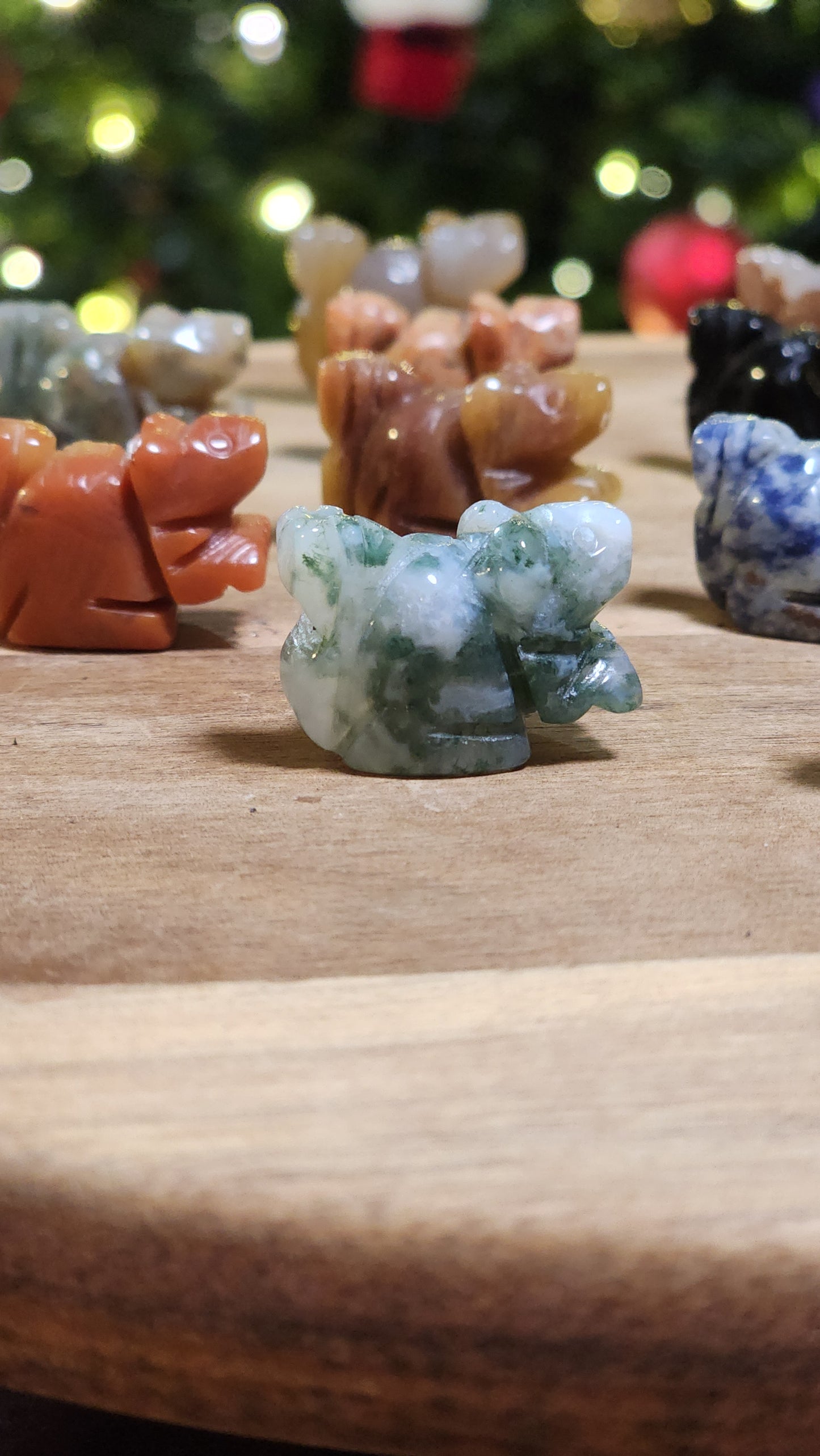 Mini squirrel carving