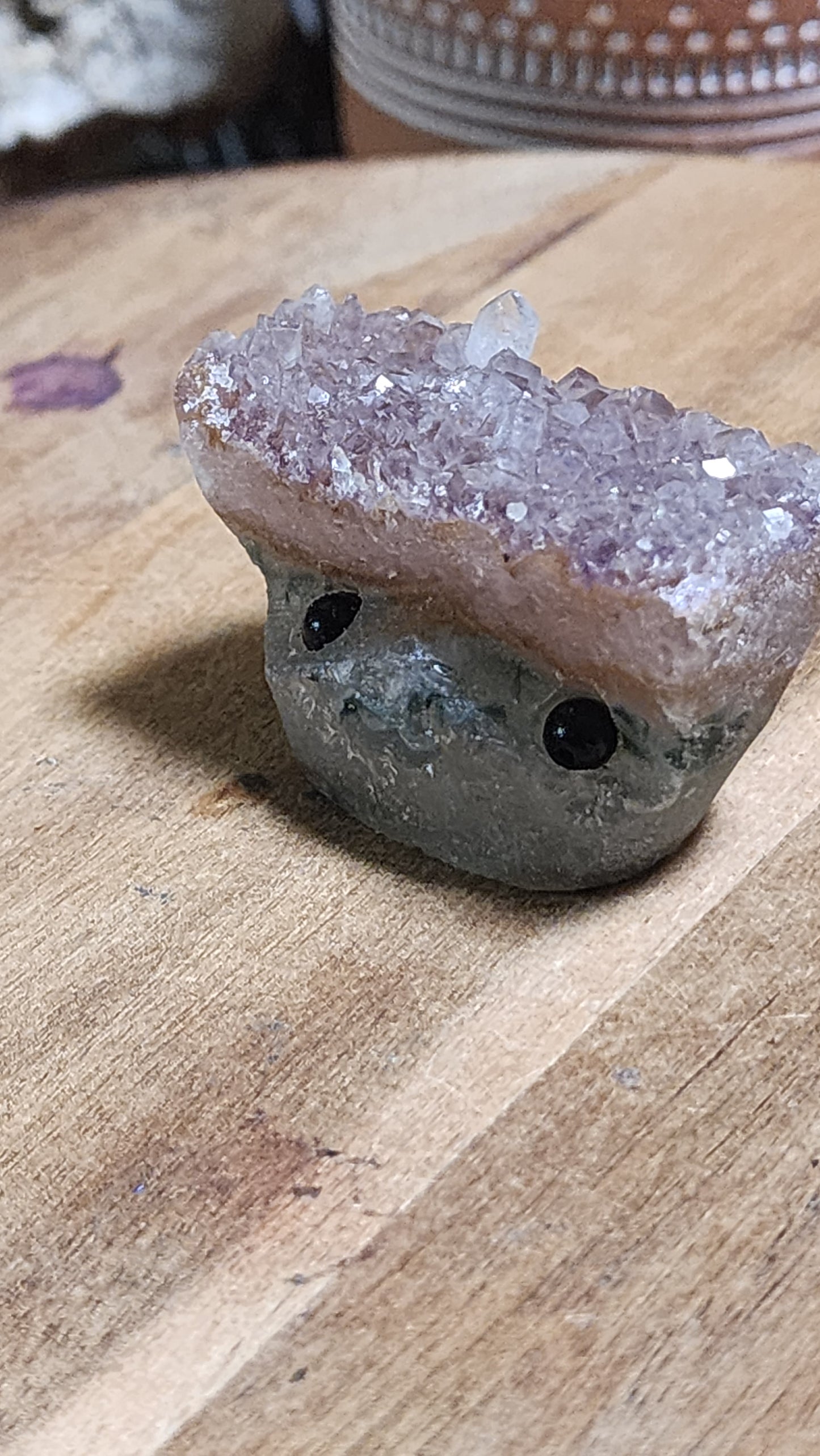 Amethyst rock buddy