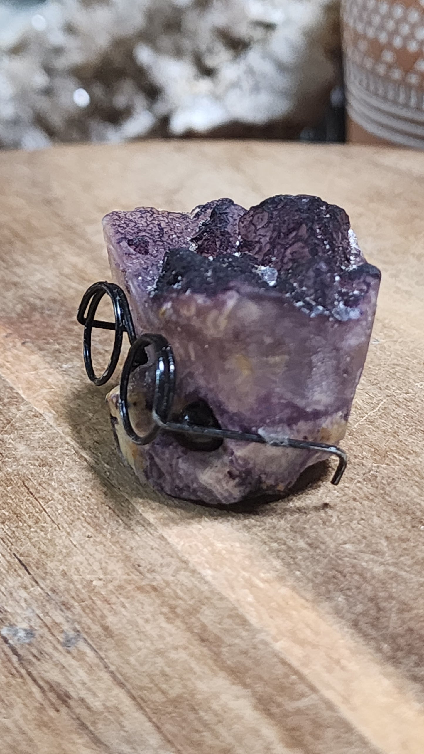Amethyst rock buddy