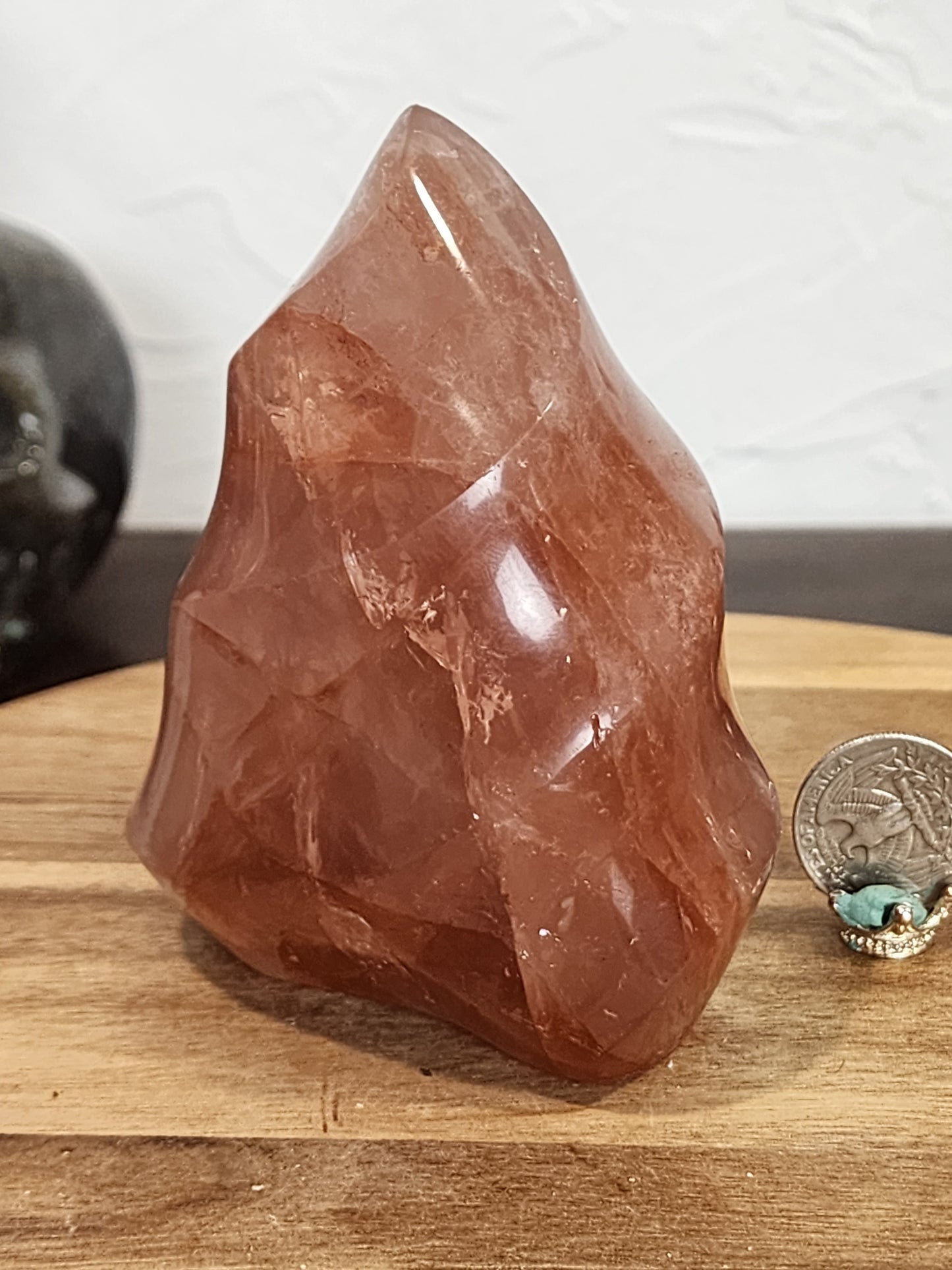 Fire quartz flame