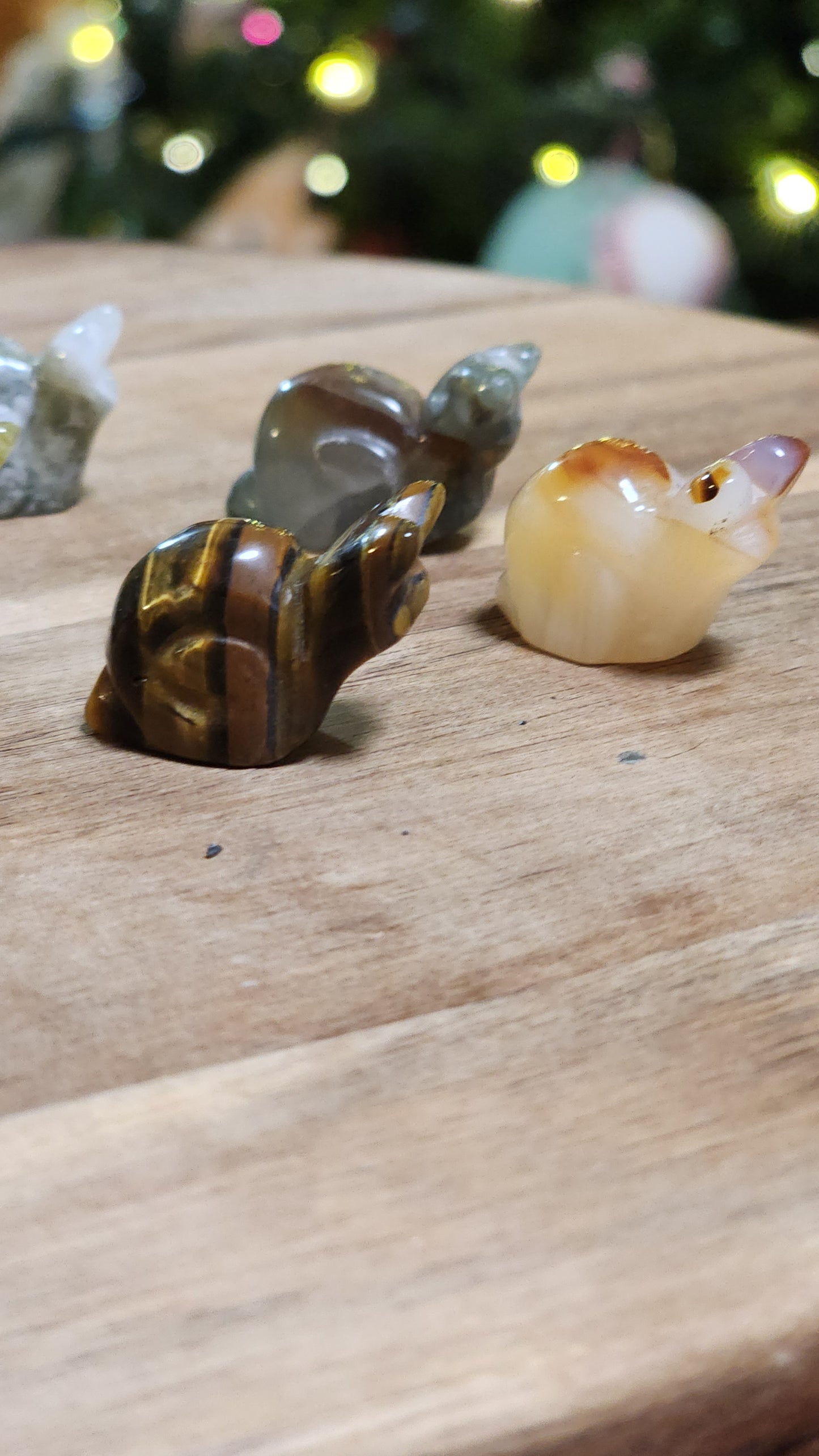 Mini snail carving