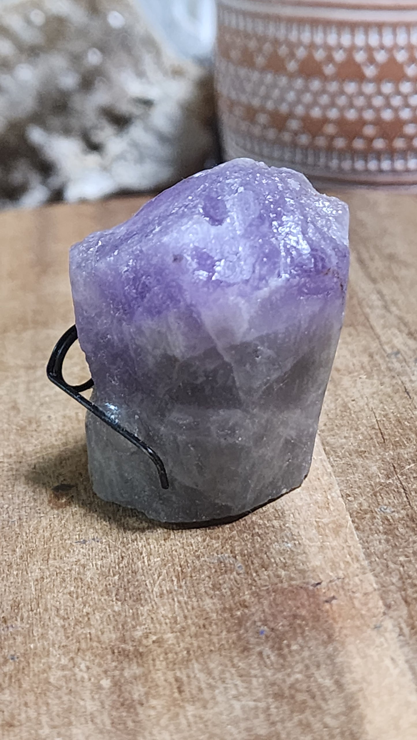 Amethyst rock buddy