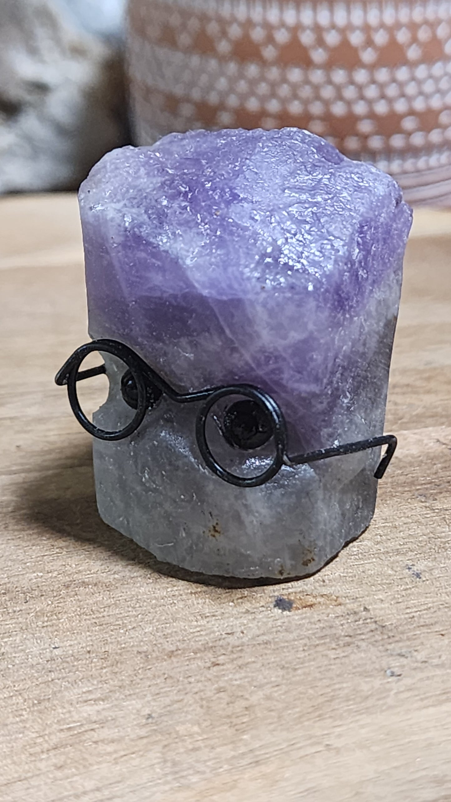 Amethyst rock buddy