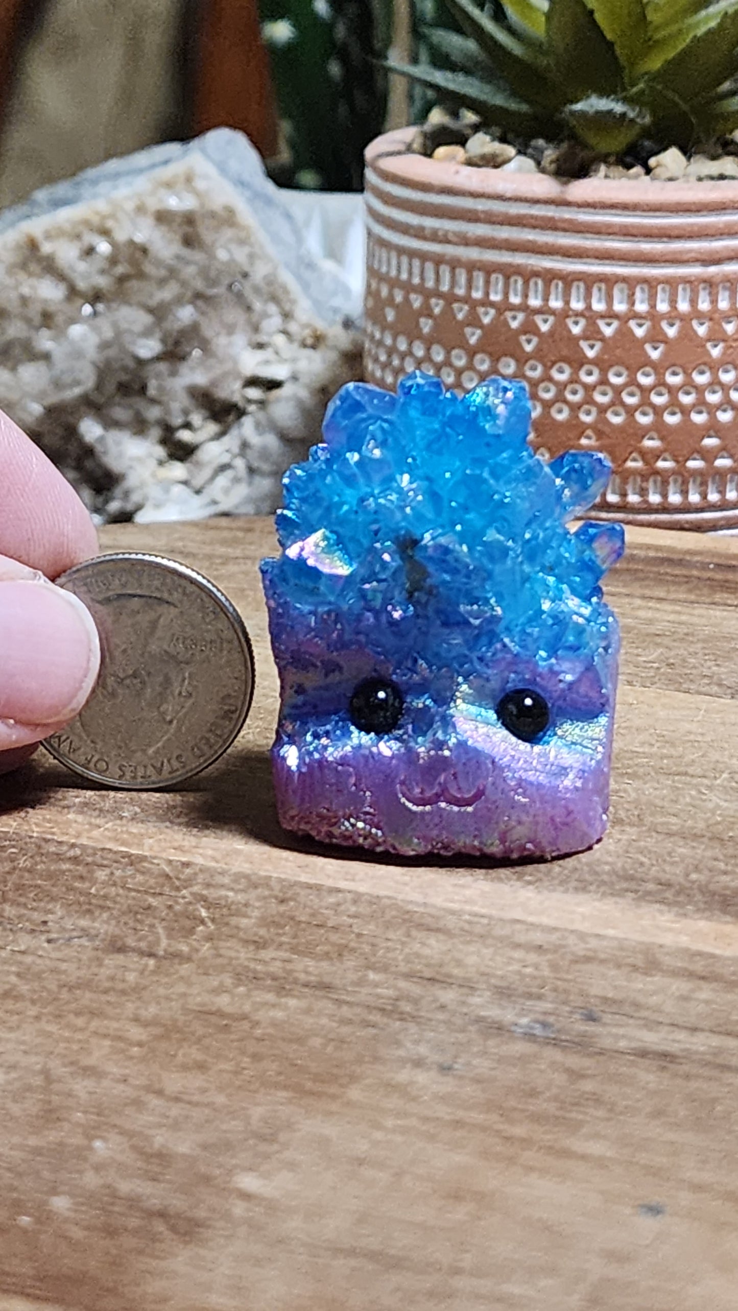 Aura quartz rock buddy