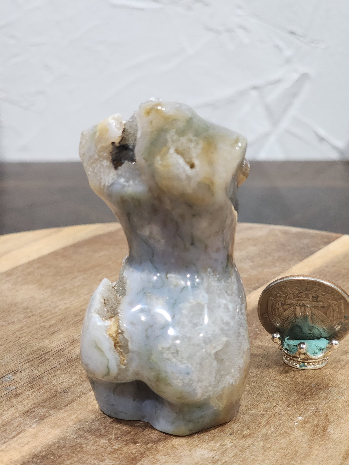 Moss agate lady body