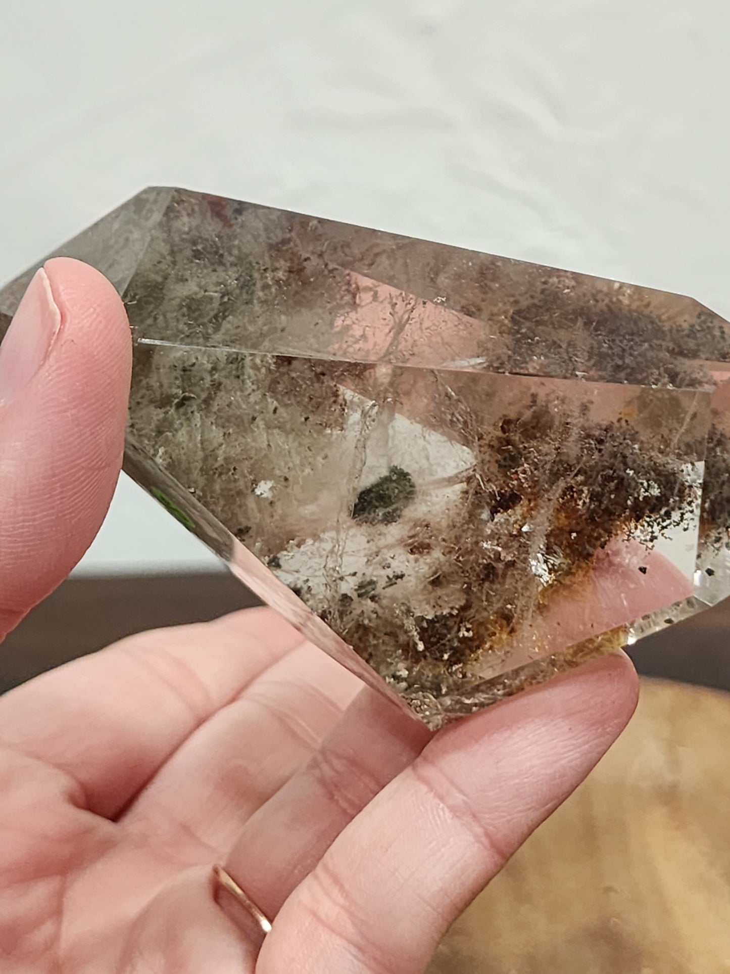 Garden quartz freeform
