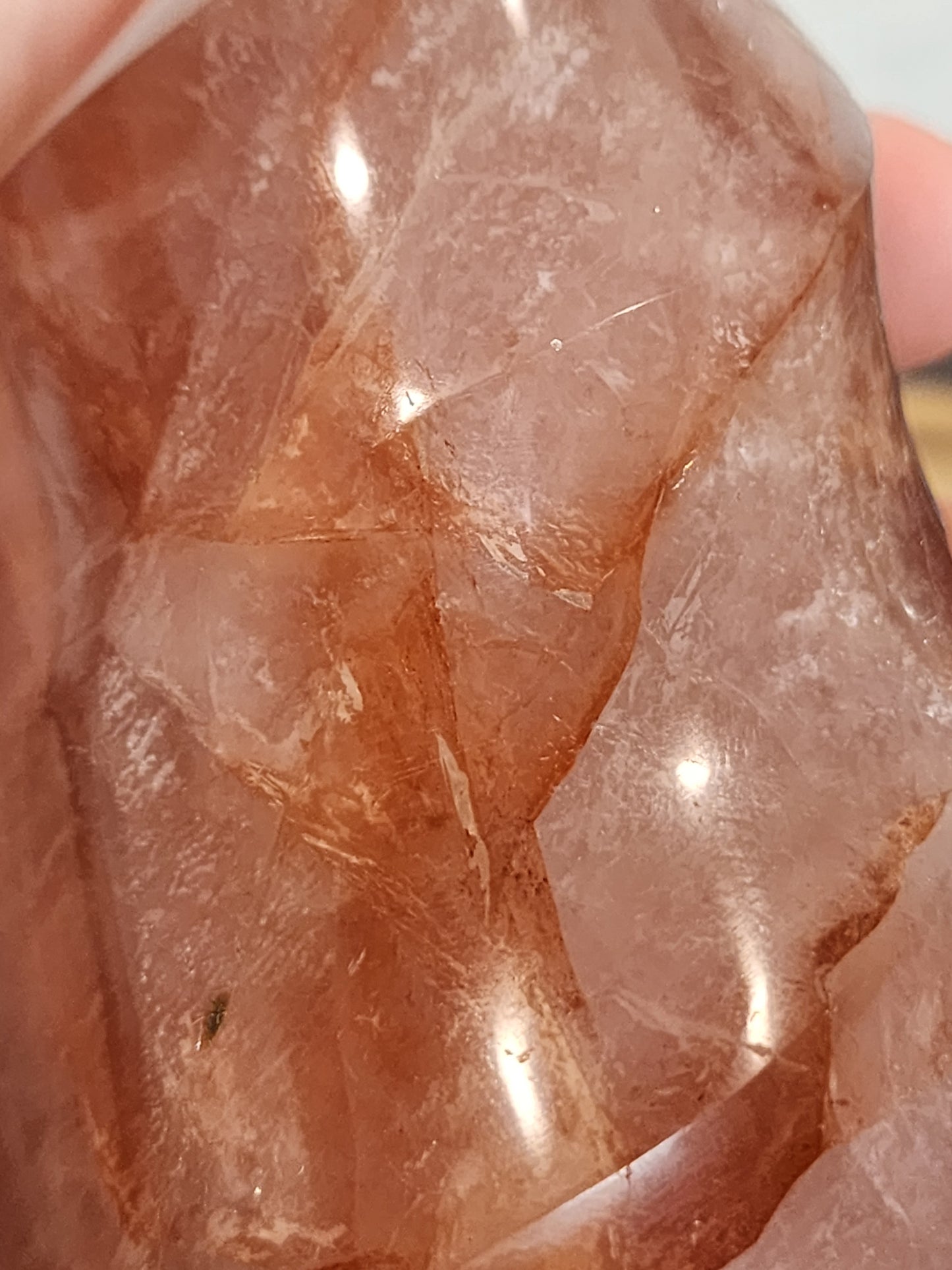 Fire quartz flame