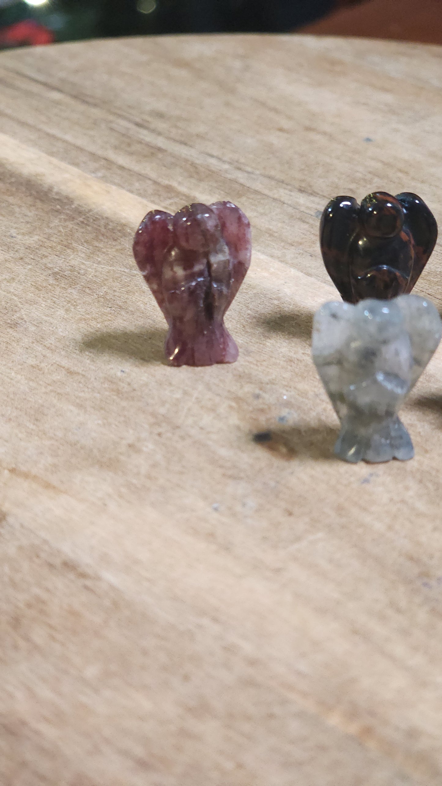 Mini angel carving
