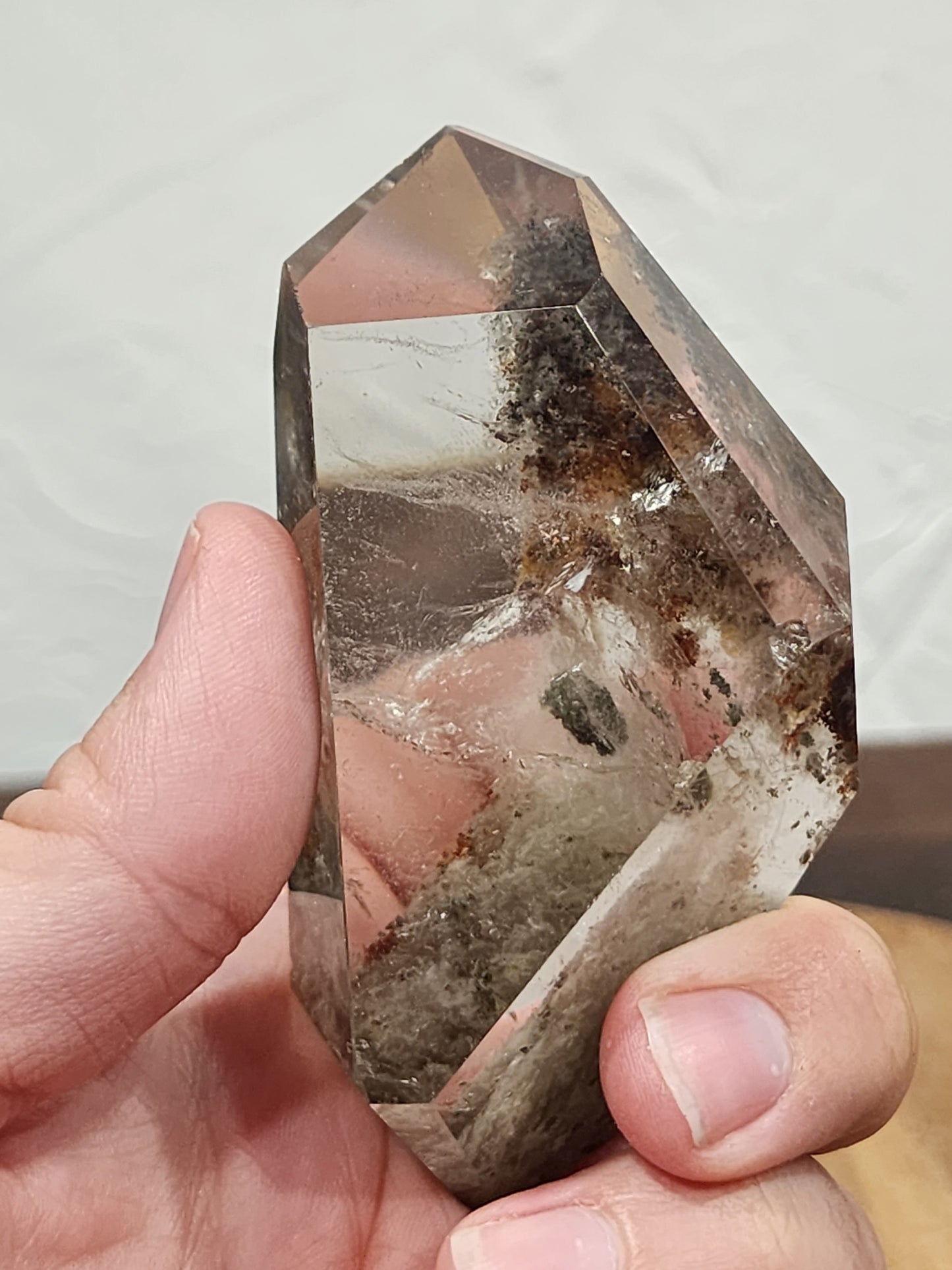 Garden quartz freeform