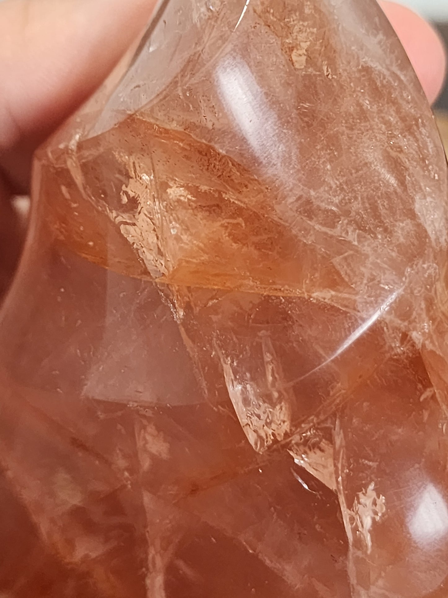 Fire quartz flame