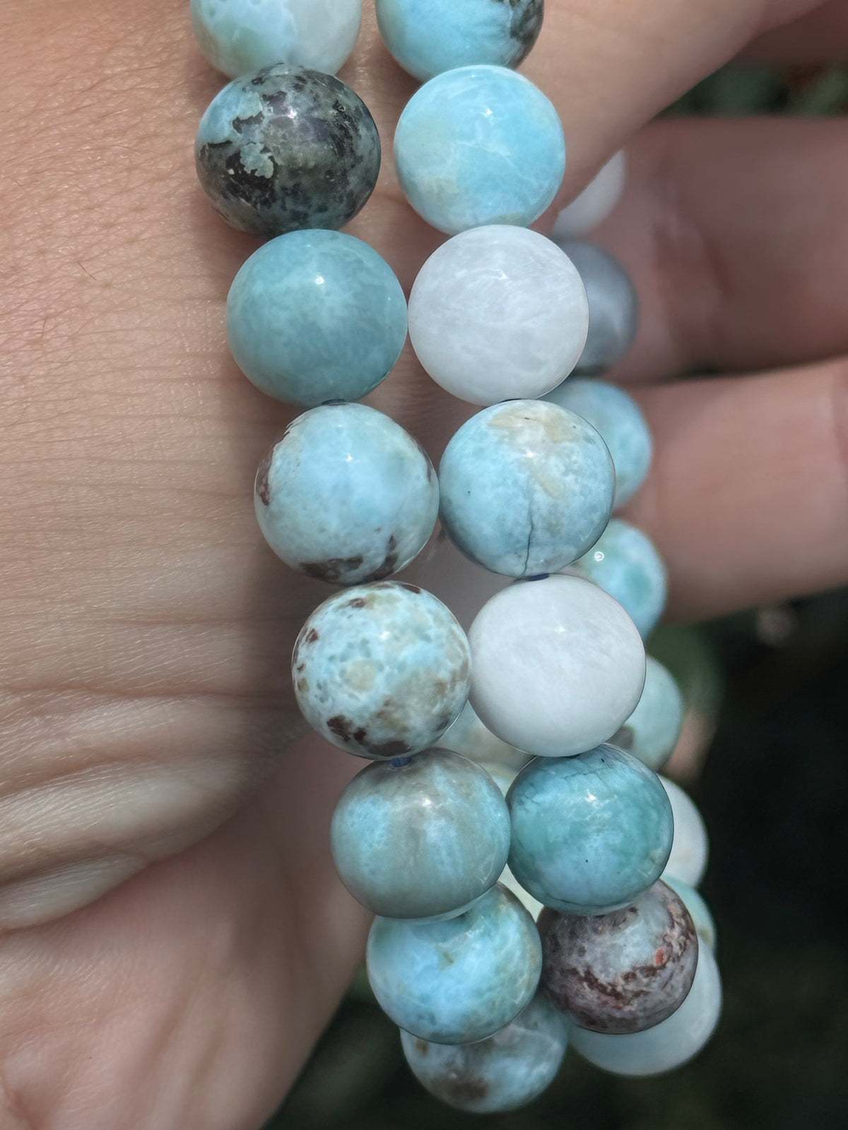 Larimar bracelet