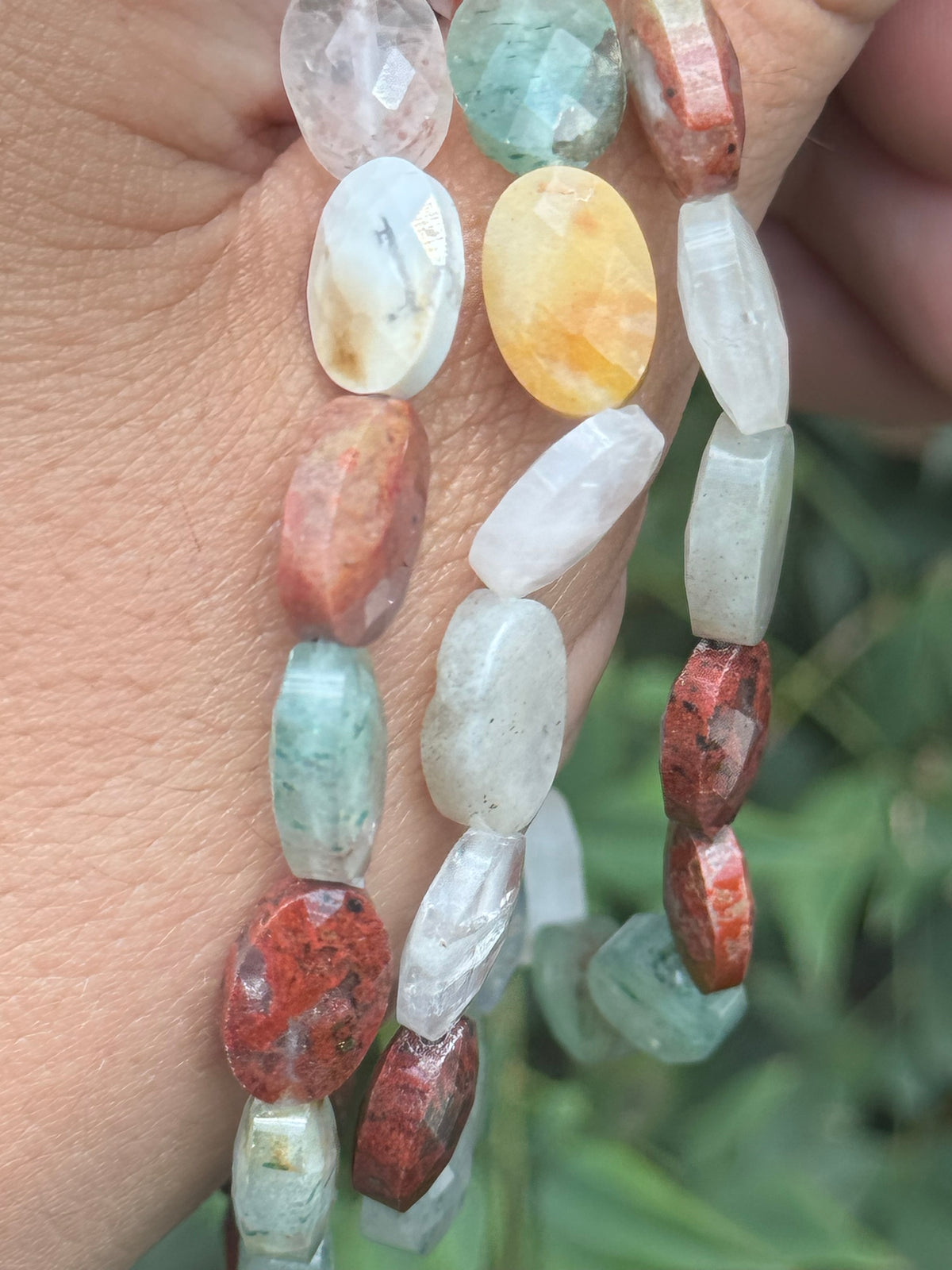 Mix faceted bracelet
