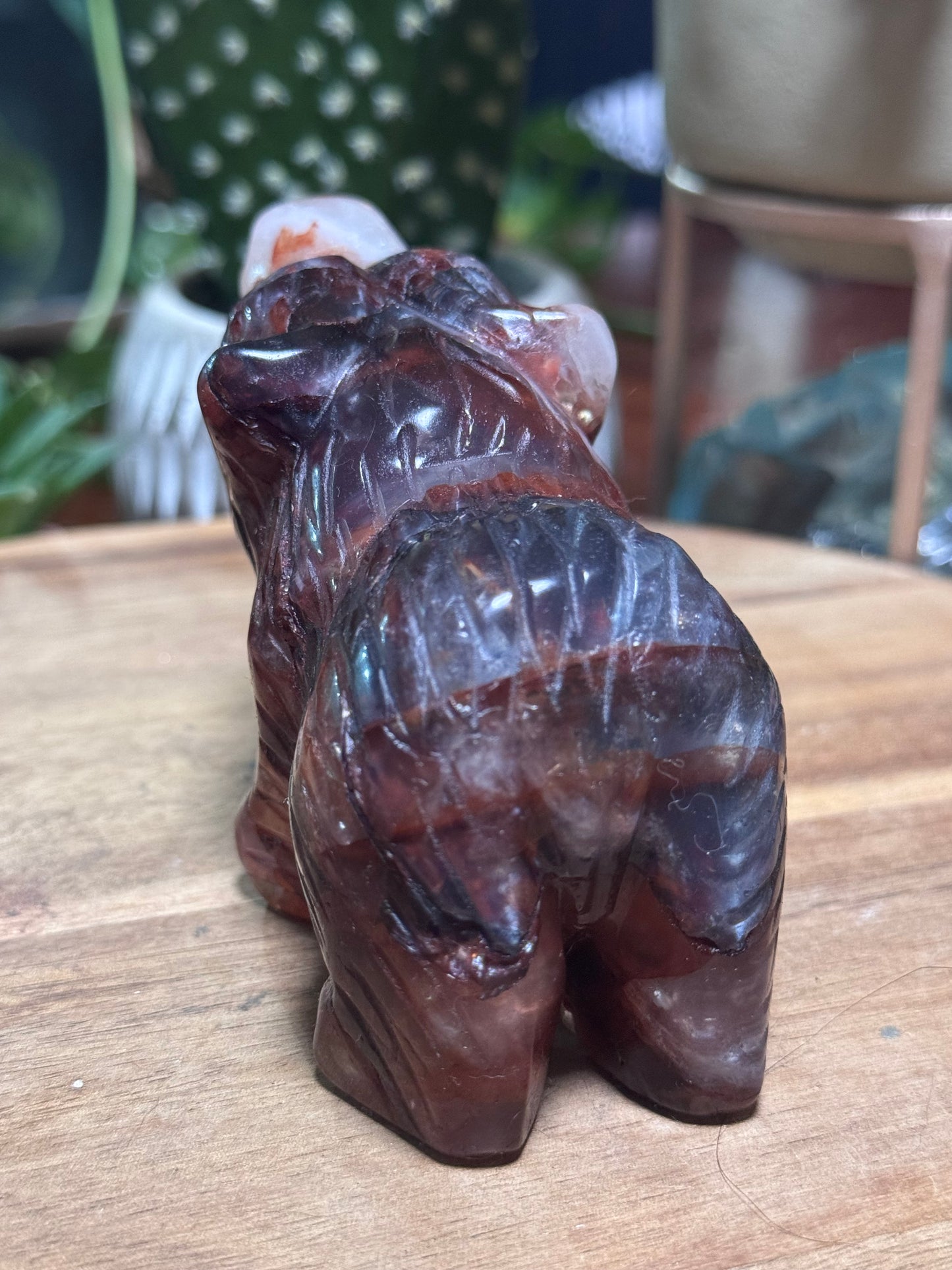 Fire quartz bear
